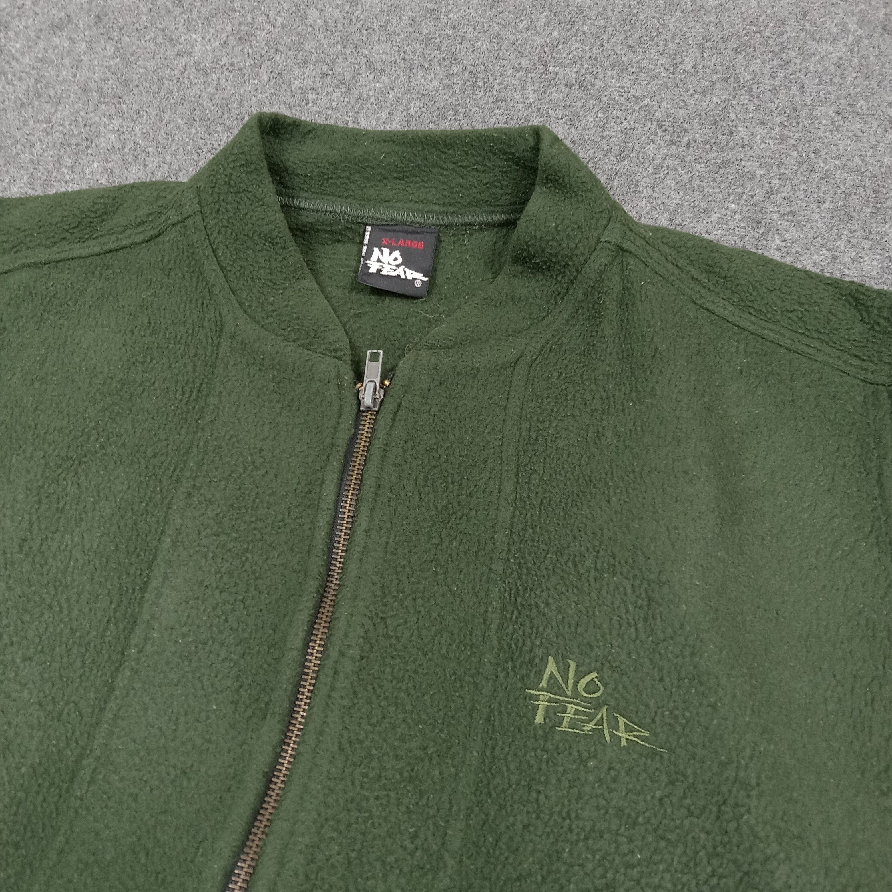 No Fear Vintage 90s No Fear Fleece Vest Jacket C279N19 Size US L / EU 52-54 / 3 - 4 Thumbnail