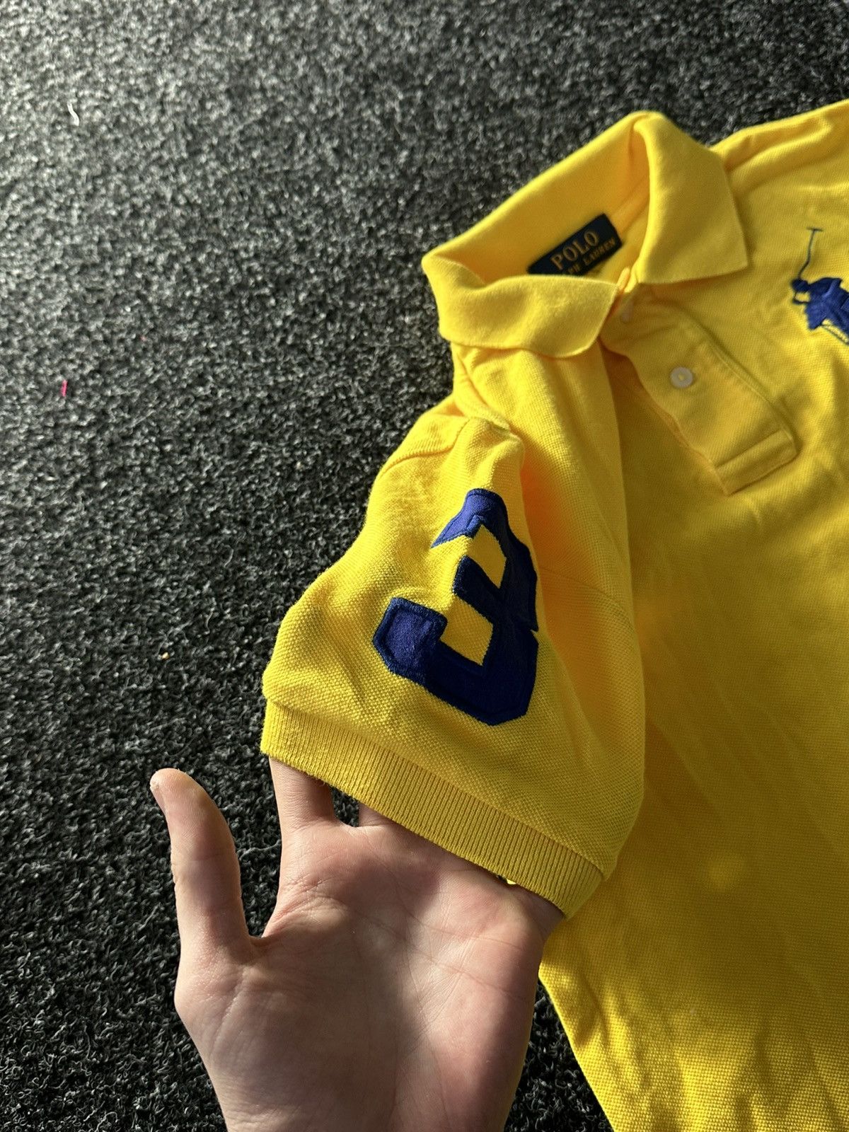 Polo Ralph Lauren × Vintage ❗️Vintage POLO Shirt Polo Ralph Lauren #3 USA Chief Keef styl Size M / US 6-8 / IT 42-44 - 6 Thumbnail