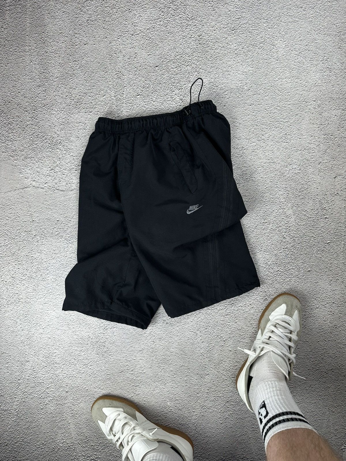 Nike × Streetwear × Vintage 00s Nike Shox Vintage Nylon Baggy