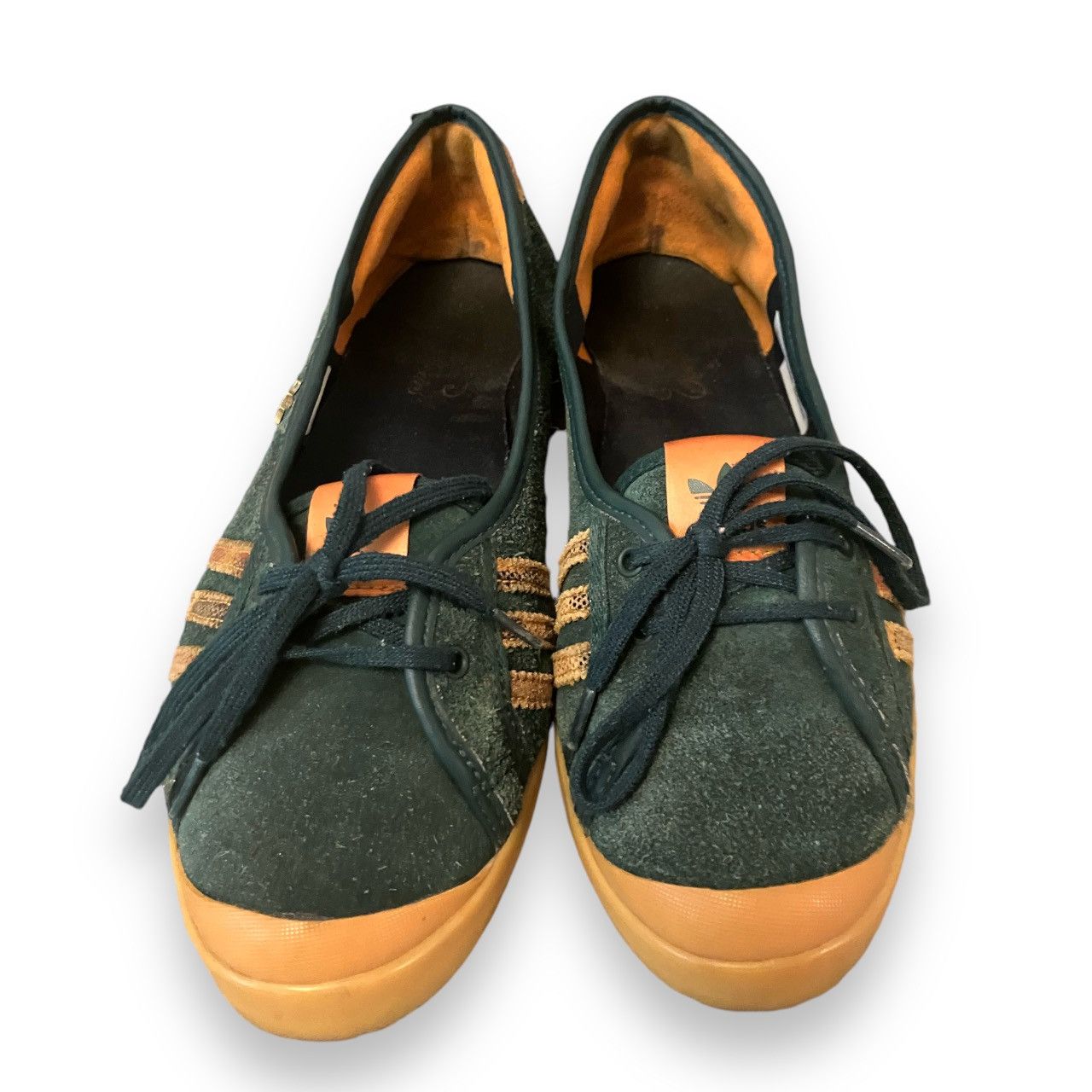 Adidas × Japanese Brand × Vintage Adidas Adria 90s Vintage Iconic leather green ballet flats Size US 5.5 / IT 35.5 - 7 Thumbnail
