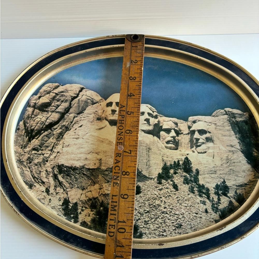 Designer Mount Rushmore Metal Serving Tray - 1986 Size ONE SIZE - 5 Thumbnail