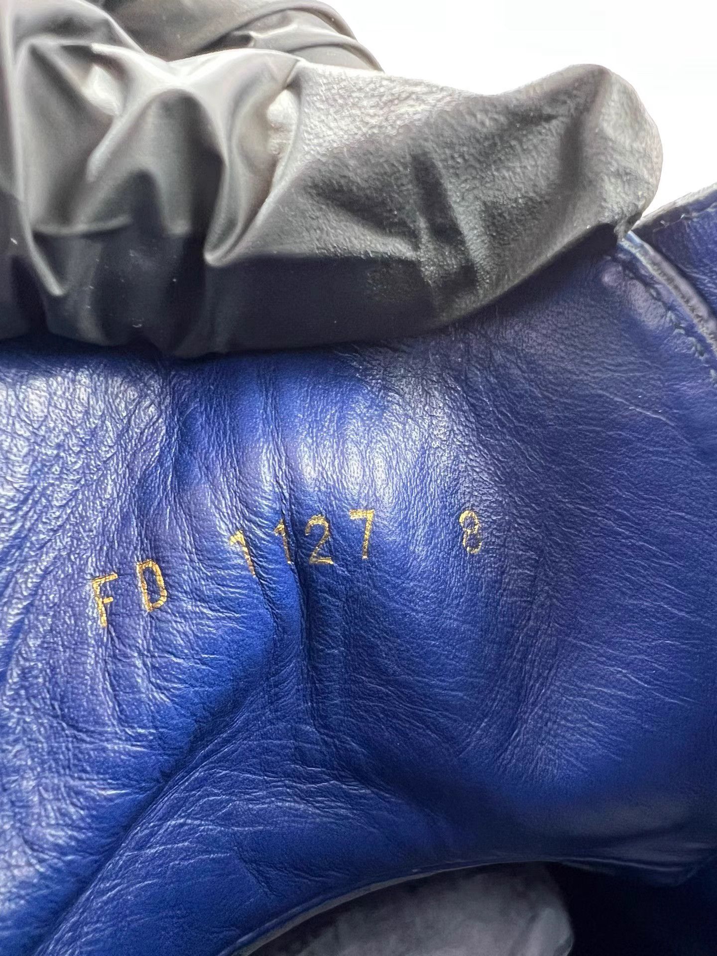Louis Vuitton LOUIS VUITTON Blue & Brown Monogram High-Top Sneakers Size US 9 / EU 42 - 7 Thumbnail