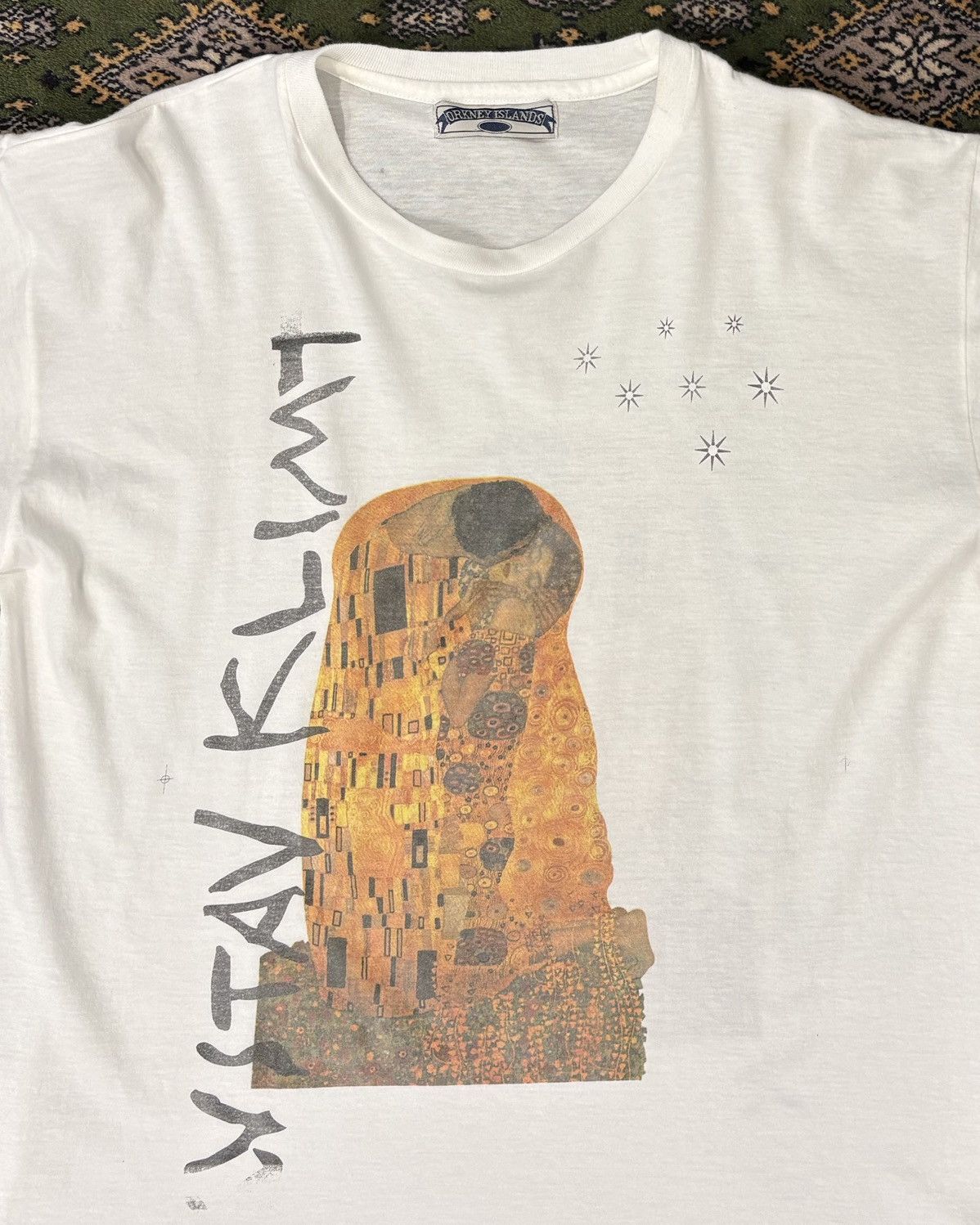 Vintage Super rare 1990s vintage Gustav Klimt Art Tee Size US L / EU 52-54 / 3 - 3 Thumbnail