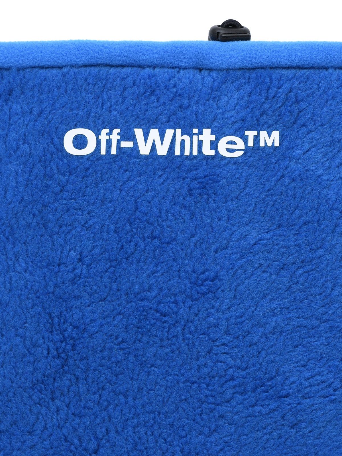 Off-White o1gr1nt0125 Size: OS / Bounce Pile Neckwear Peacock in Blue Size ONE SIZE - 2 Thumbnail