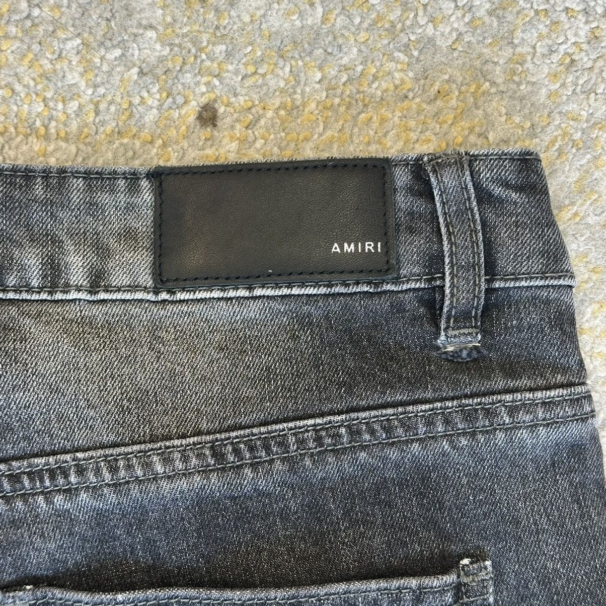 Amiri Amiri MX2 Black Black Patch Used 30 Size US 30 / EU 46 - 5 Thumbnail