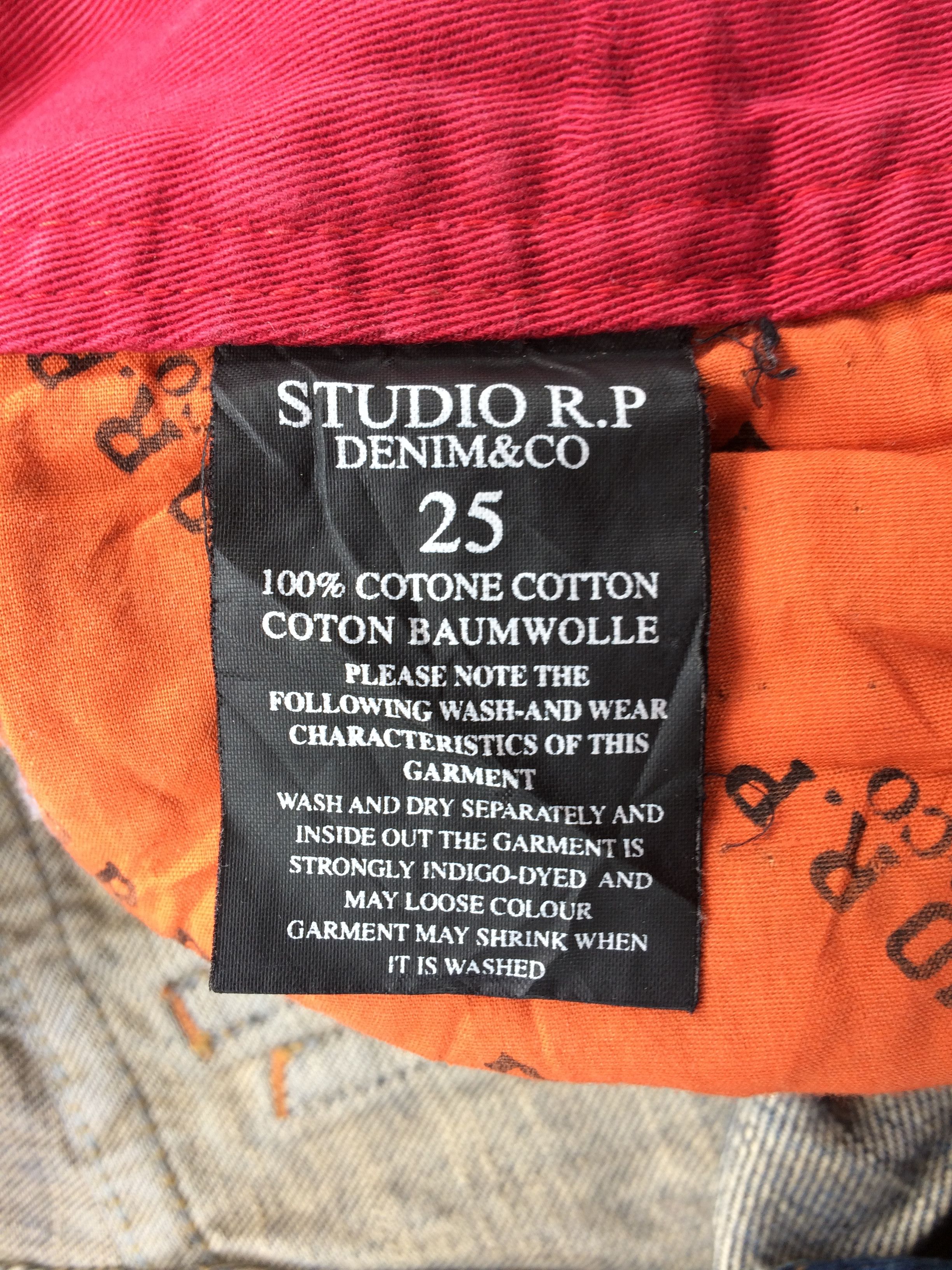 If Six Was Nine Japanese Low Rise Distressed Flare Jeans #D-860 Size 25" / US 0 / IT 36 - 11 Thumbnail