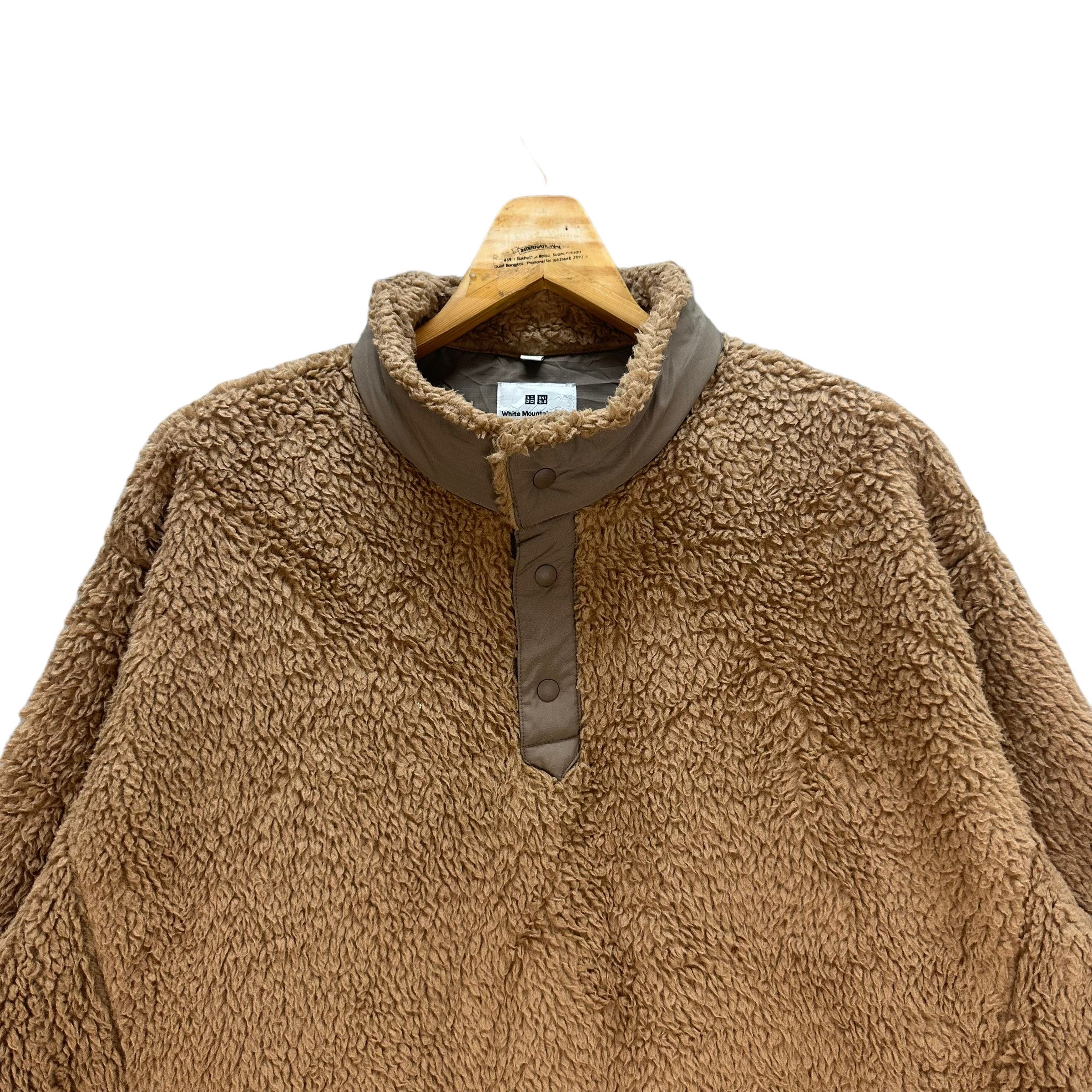 Uniqlo × White Mountaineering WHITE MOUNTAINEERING SNAP BUTTON FLEECE 3XL #7873-187 Size US XXL / EU 58 / 5 - 2 Thumbnail