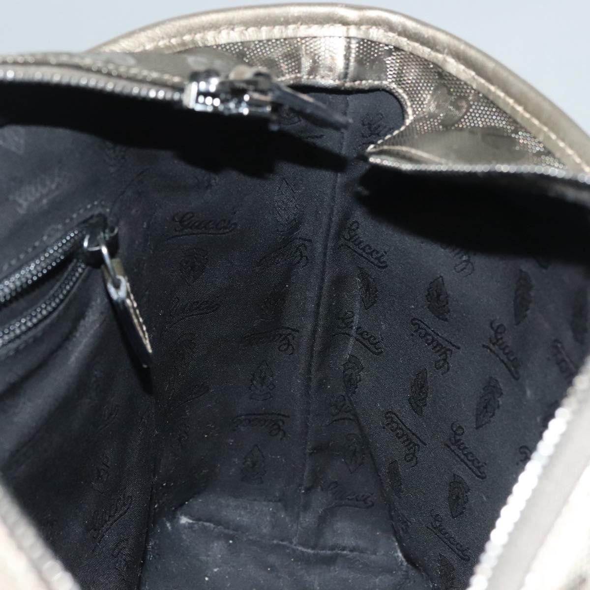 Gucci GUCCI GG Implementation Tote Bag Pvc Khaki Silver Size ONE SIZE - 21 Thumbnail