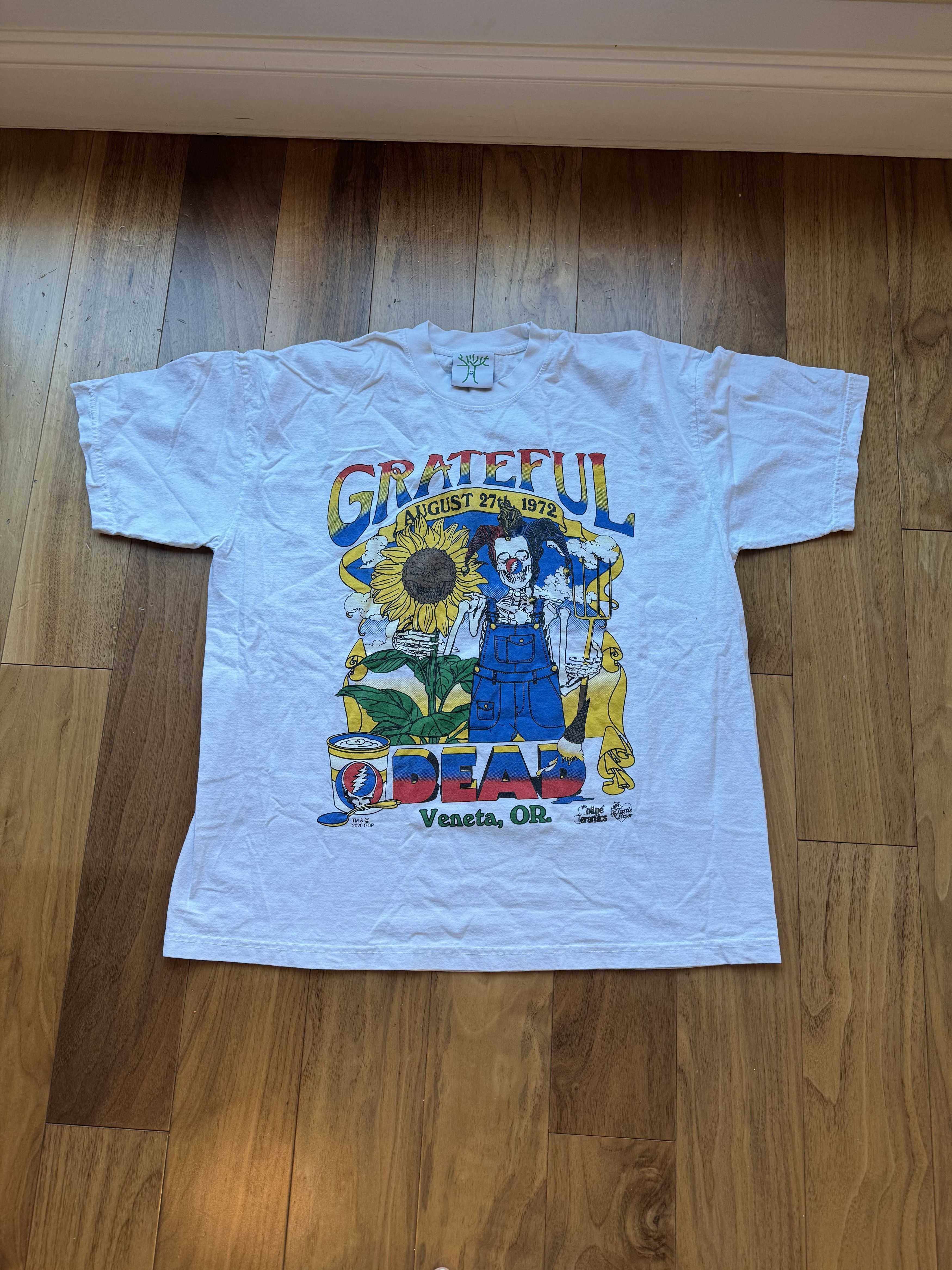 Online Ceramics The Grateful Dead Veneta, OR. Shirt Size US XL / EU 56 / 4 - 1 Thumbnail