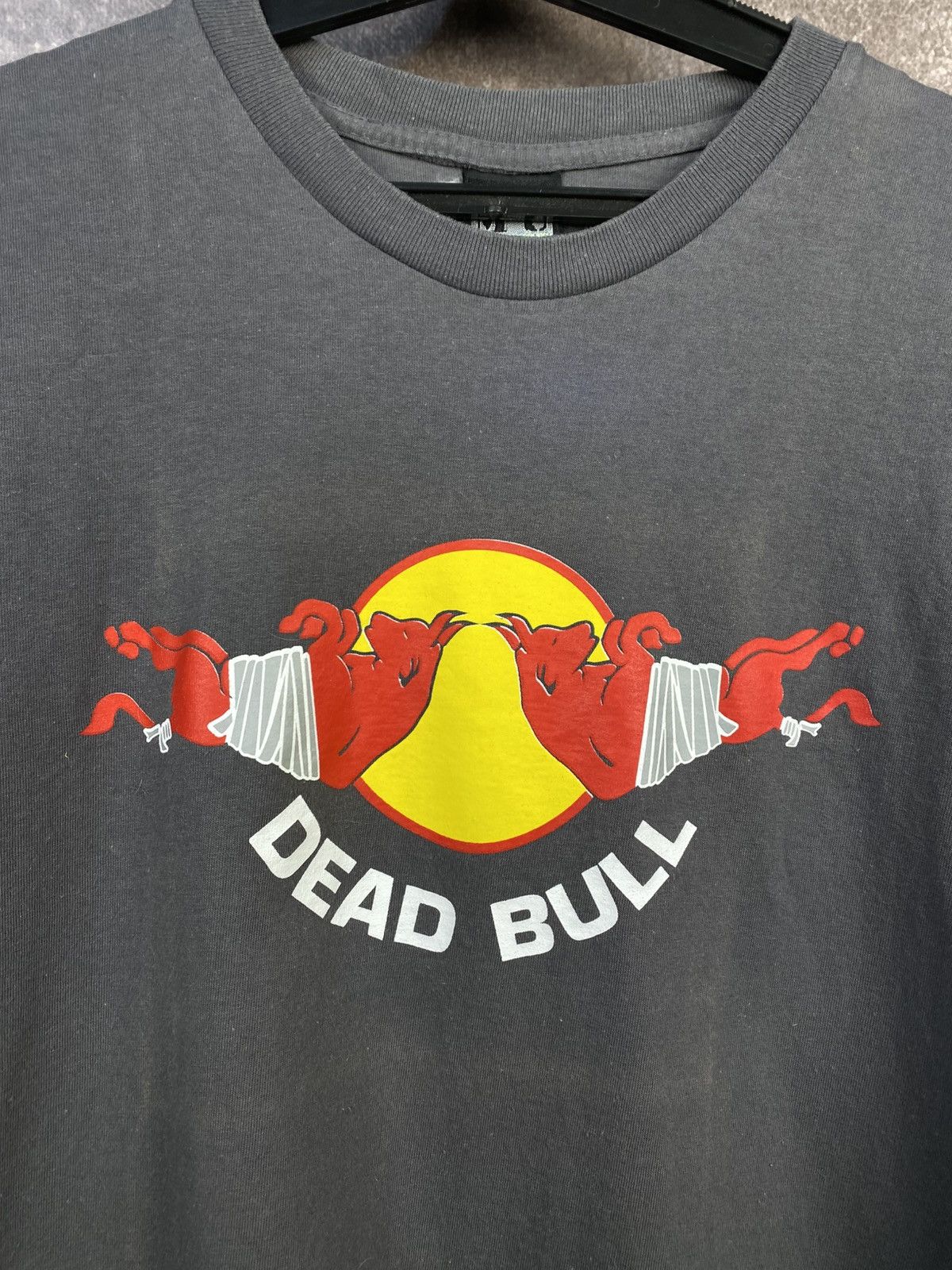 Vintage Vintage Y2K ADULT “ DEAD BULL RIP LOGO “ FUNNY BuyTee Size US XS / EU 42 / 0 - 3 Thumbnail