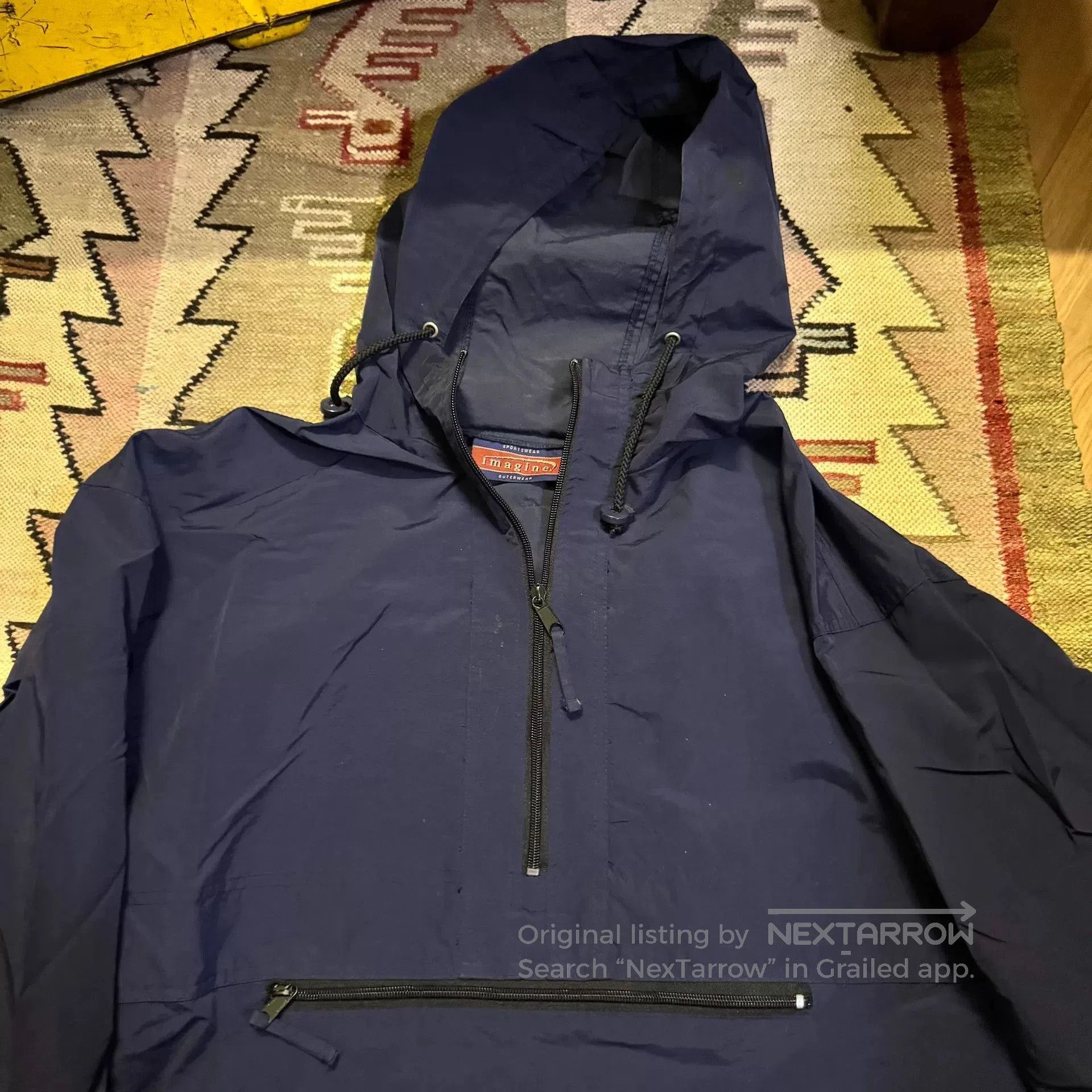 Vintage 90s Vintage Multi-Pocket Outdoor Hoodie. Size US M / EU 48-50 / 2 - 5 Thumbnail