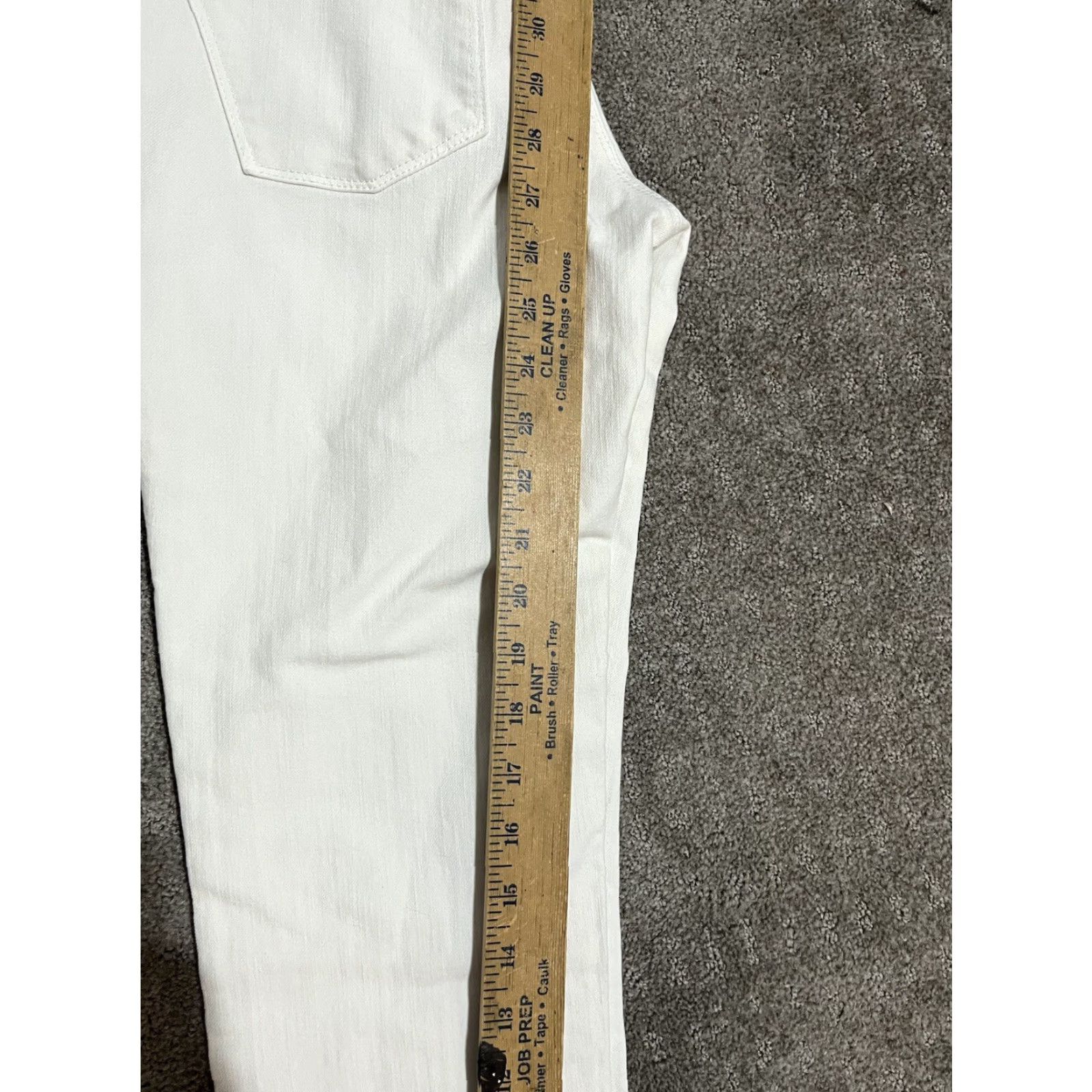 DL1961 DL1961 Angel Mid Rise Skinny Ankle Jeans Women's 28 White 5-Pocket Light Wash Size 28" / US 6 / IT 42 - 7 Thumbnail