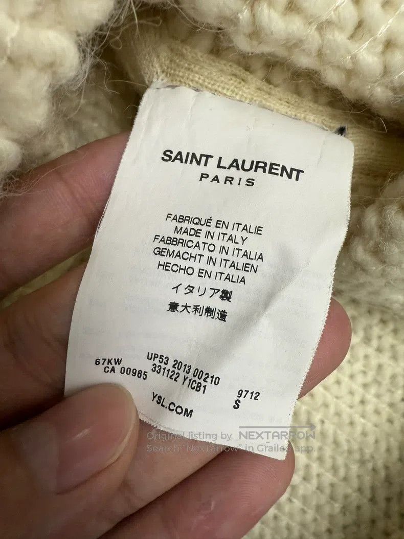 Saint Laurent Paris Saint Laurent Paris Sequined Sweater Size US S / EU 44-46 / 1 - 3 Thumbnail
