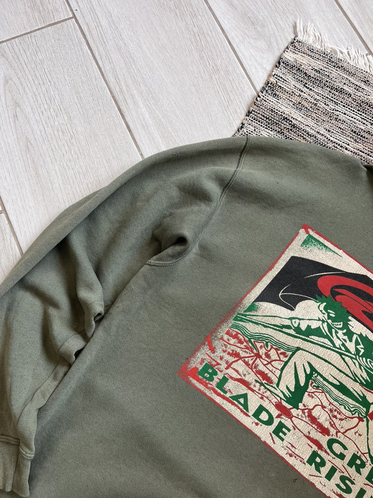 Band Tees × Vintage 00s Vintage The Levellers Distressed Hoodie PUNK 2003 Tour Size US XL / EU 56 / 4 - 5 Thumbnail