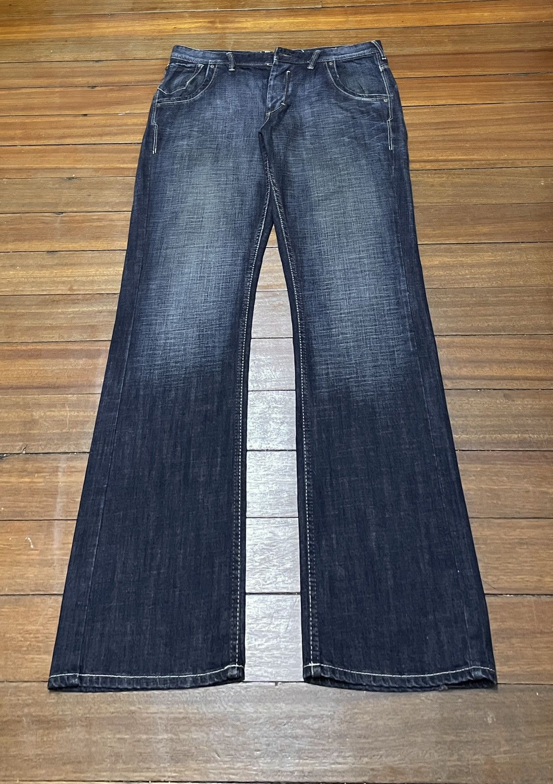 Angelo Litrico × Designer × Vintage Very Rare Vintage Angelo Litrico Baggy Oversized Jeans 2000s Size US 40 / EU 56 - 1 Thumbnail