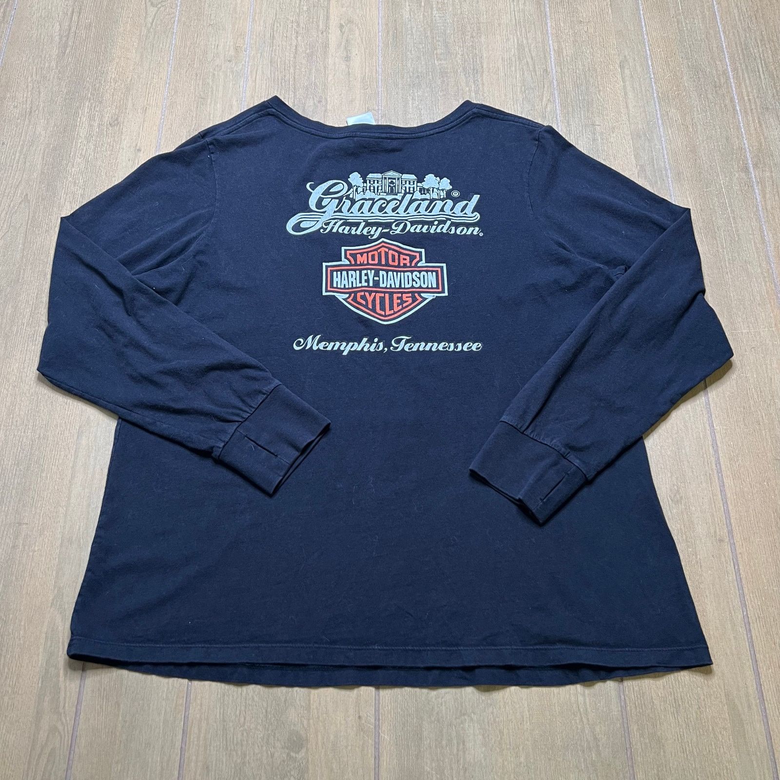Harley Davidson Harley Davidson women Sz 1X Long sleeve shirt Tennessee Y2K Size XL / US 12-14 / IT 48-50 - 6 Thumbnail