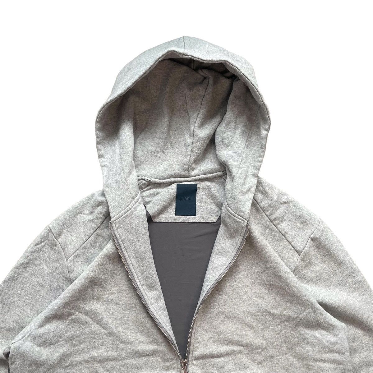 Designer × Juun.J JUUN.J COTTON AND NILON 2 SIDE HOODIE Size US XL / EU 56 / 4 - 6 Thumbnail
