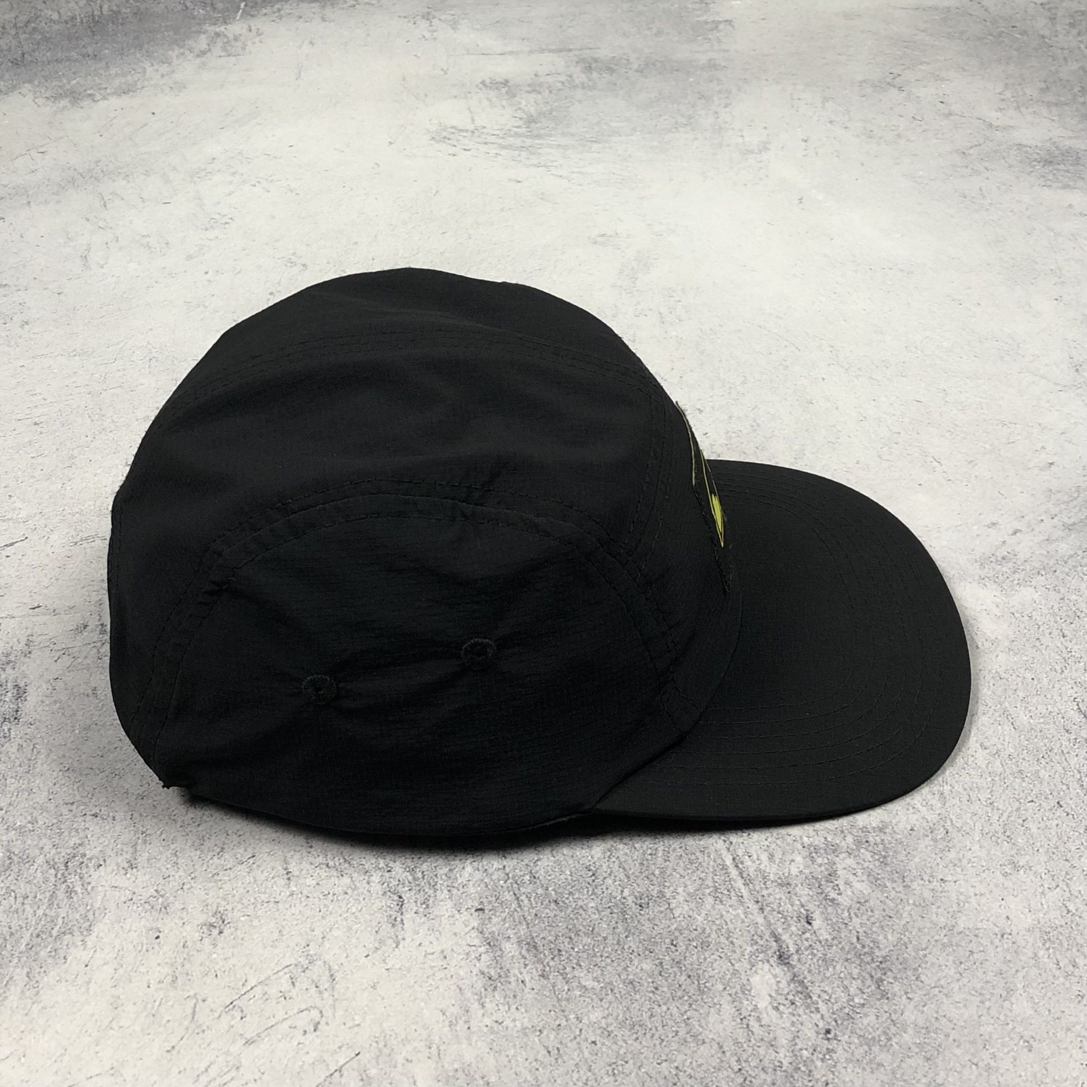 Hypebeast Burgtec Nylon Heart Block logo Gorpcore 5 panel Cap Hat y2k Size ONE SIZE - 5 Thumbnail