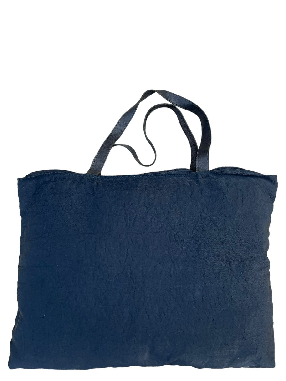 Yohji Yamamoto Vintage 80s 90s Yohji Yamamoto Y’saccs Black Large Tote Bag Size ONE SIZE - 10 Thumbnail