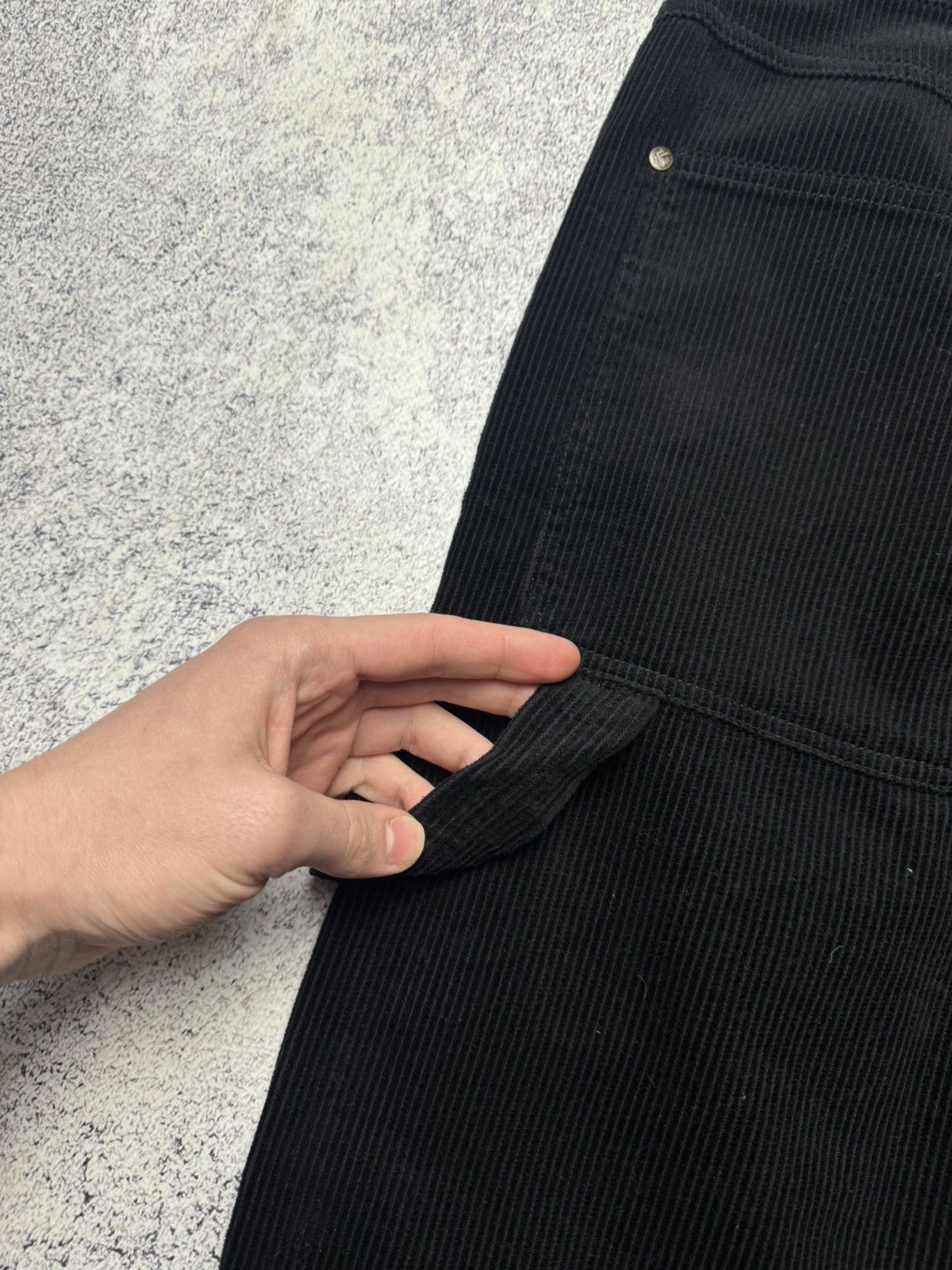 Karl Kani Vintage Karl Kani Velour Pants Rap Jeans Y2K Size US 32 / EU 48 - 11 Thumbnail