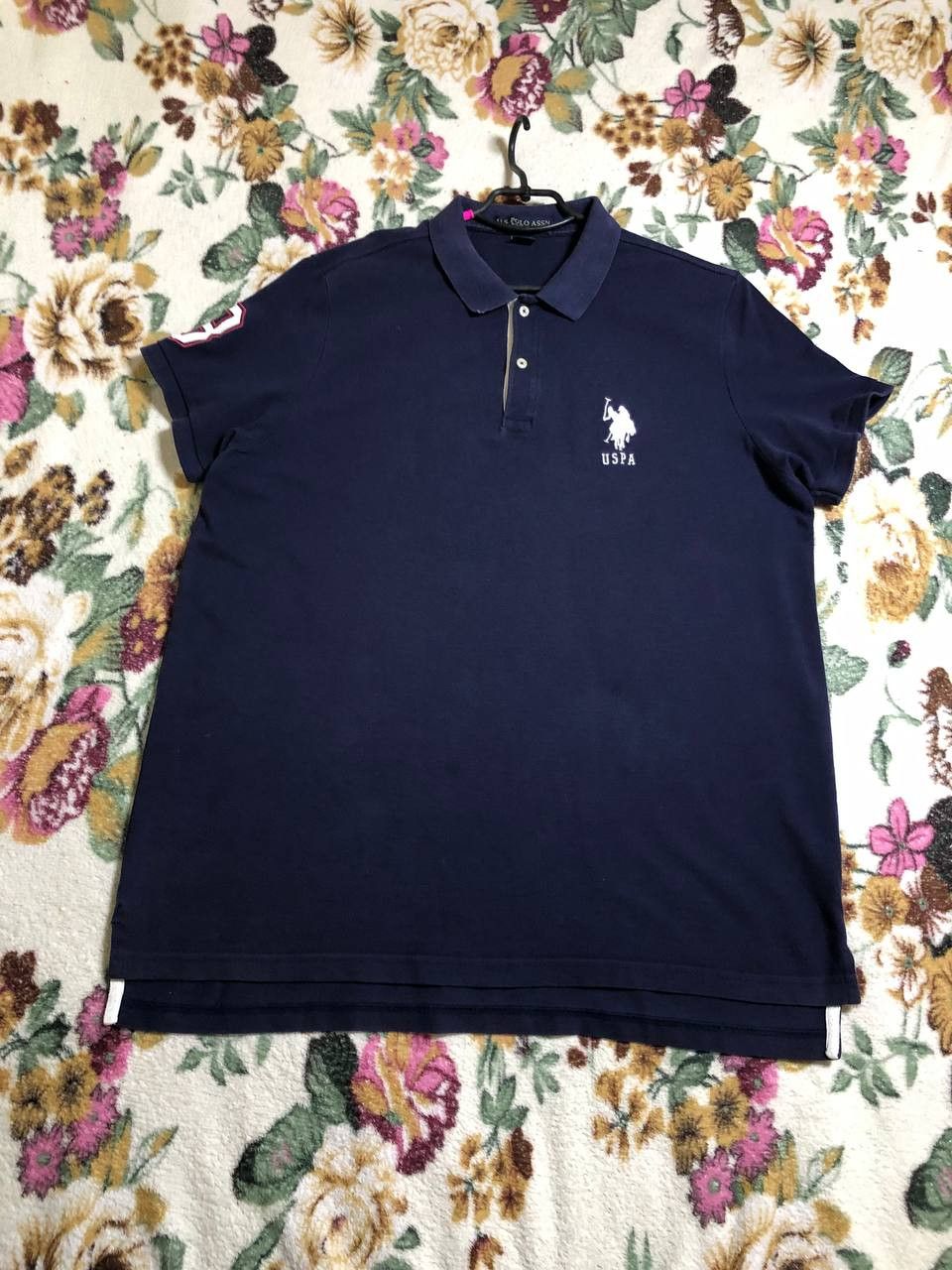 U.S. Polo Assn. U.S. Polo Assn. Men's Short Sleeve Polo Navy Color Size US XXL / EU 58 / 5 - 1 Thumbnail