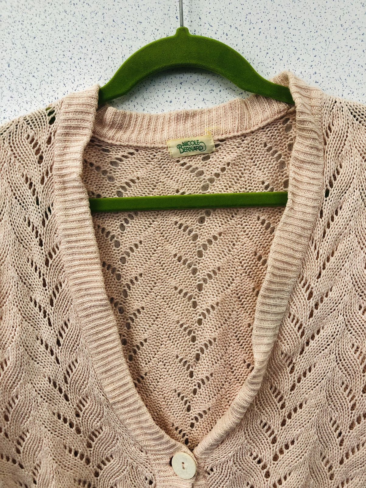 Vintage Bernard Nicole Vintage Cardigan Size S / US 4 / IT 40 - 4 Thumbnail
