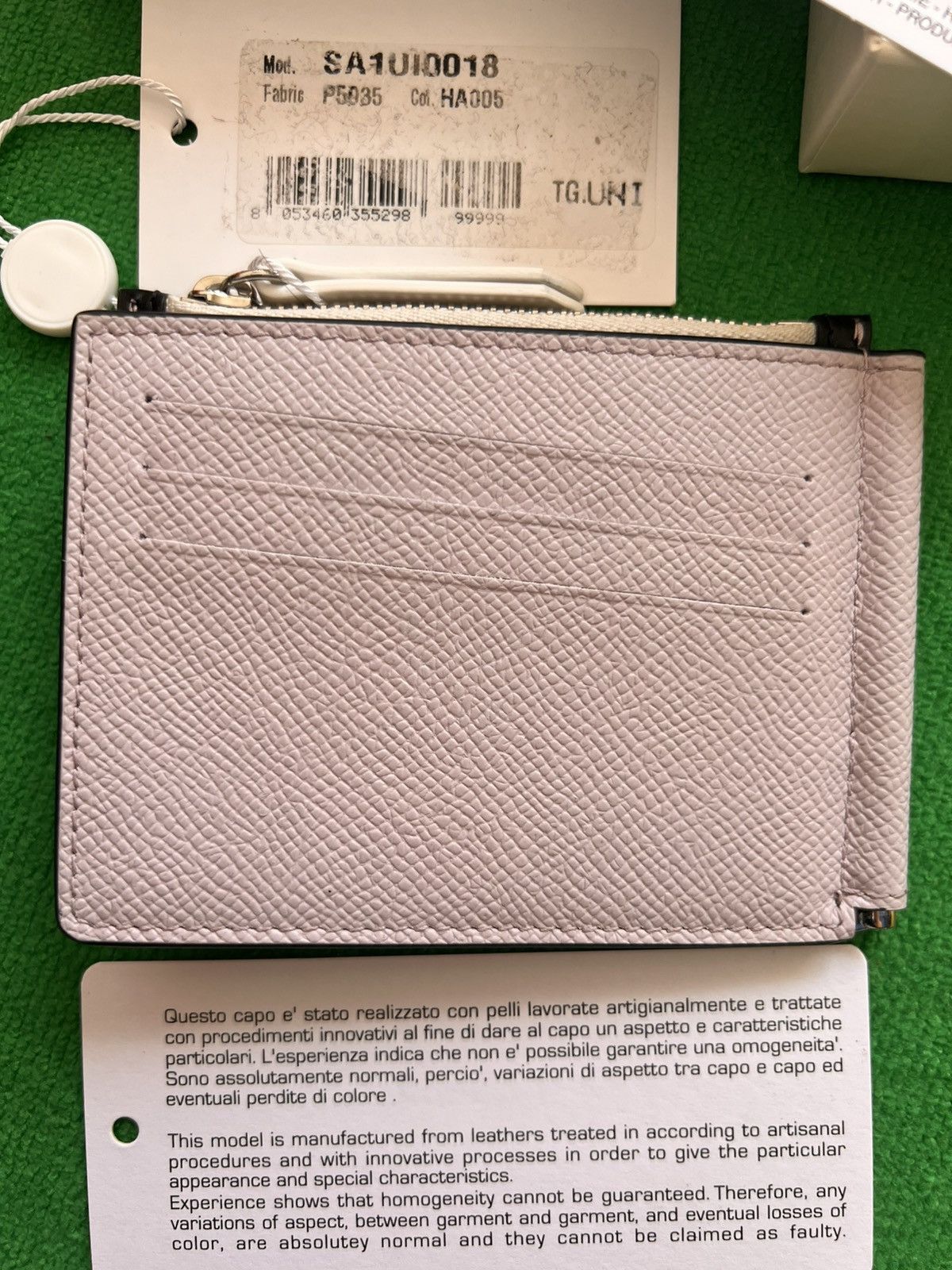 Maison Margiela Maison Margiela Leather Zip Card Holder Wallet Black clip Size ONE SIZE - 14 Thumbnail