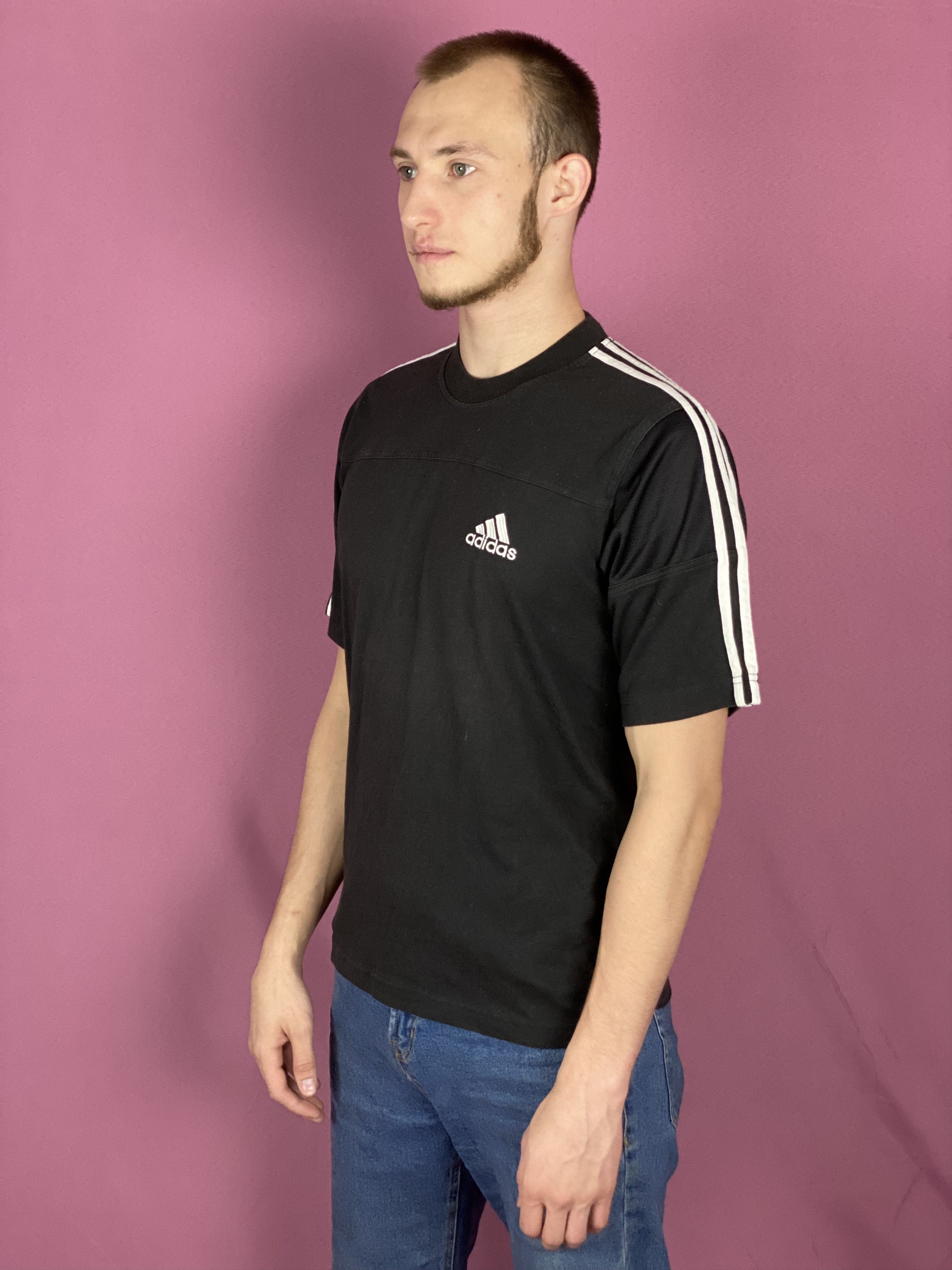 Adidas × Vintage 90s Adidas Vintage Men's T-Shirt - S Size US S / EU 44-46 / 1 - 2 Thumbnail