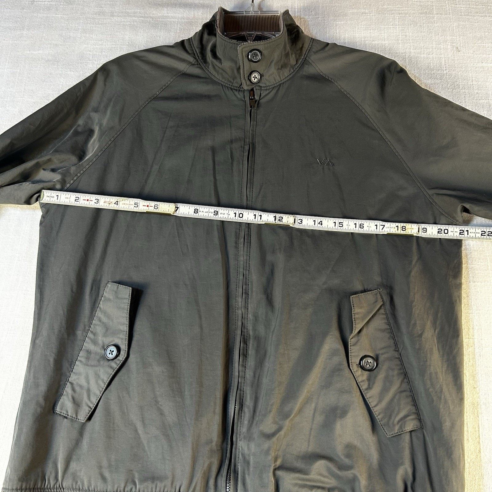 RVCA RVCA Lite weight Green Jacket Size S Mock Collar Full Zipper Size US S / EU 44-46 / 1 - 10 Thumbnail