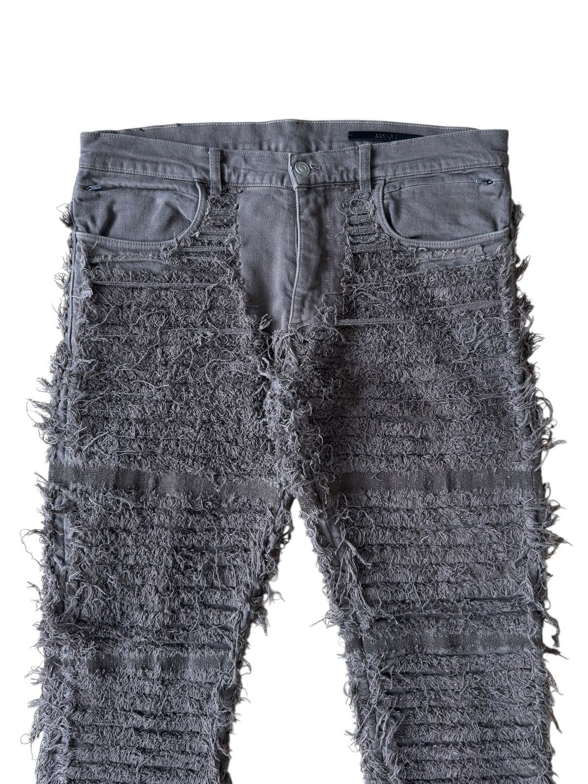 1017 ALYX 9SM 1017 Alyx 9sm Thrashed Distressed All Over Brown Denim Pants Size US 34 / EU 50 - 5 Thumbnail
