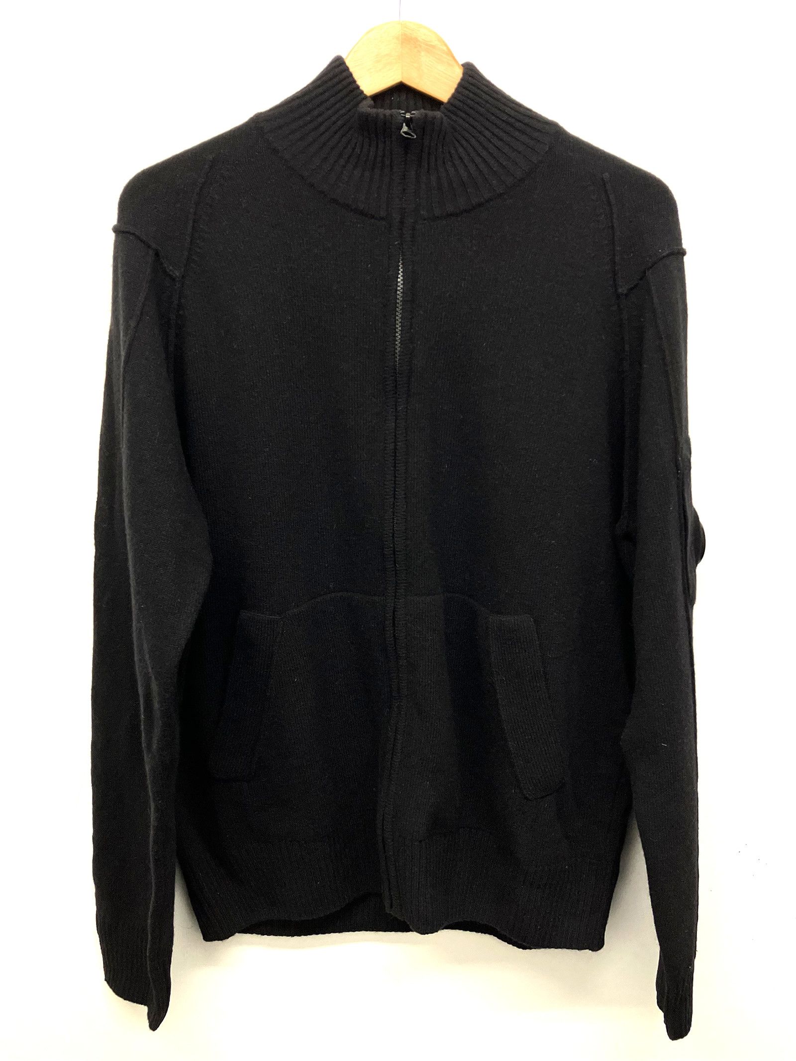 C.P. Company C.P. Company Wool Zip Jacket - Black Size US XL / EU 56 / 4 - 1 Thumbnail