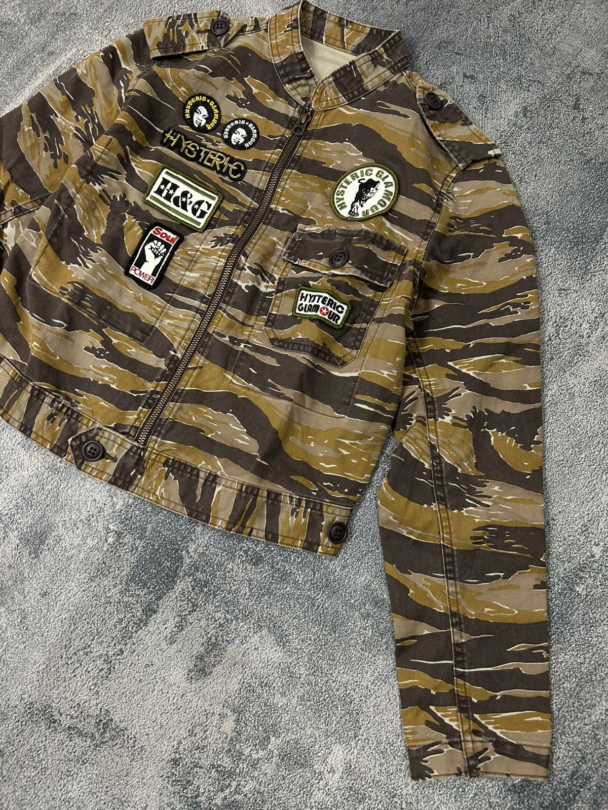 Hysteric Glamour Hysteric Glamour tigerstripe Jacket Size US S / EU 44-46 / 1 - 3 Thumbnail