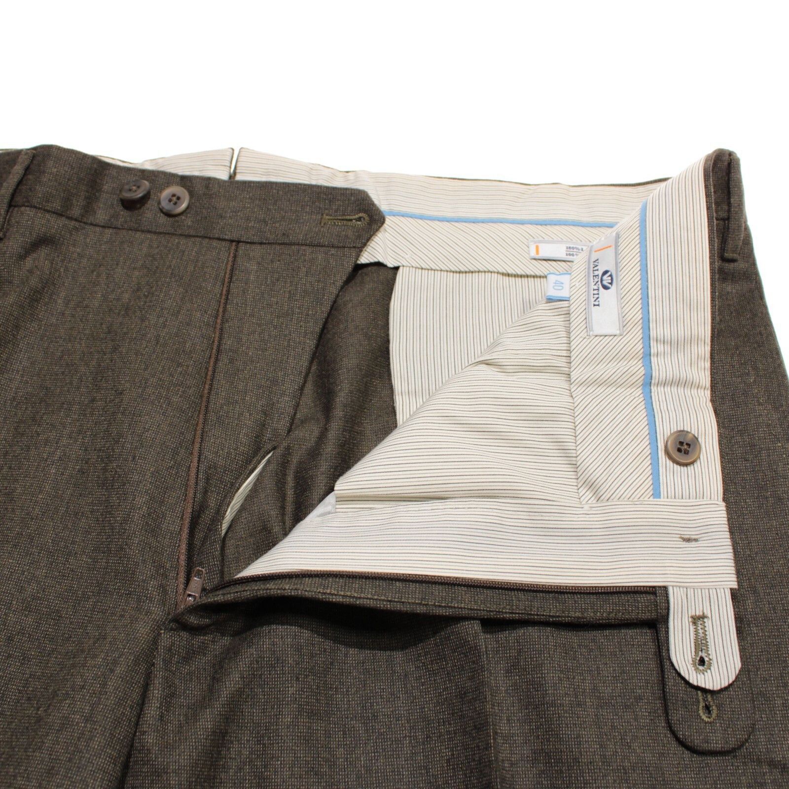 Other Valentini New with tags Dress Pants Size 40 US In Green Size US 40 / EU 56 - 3 Thumbnail