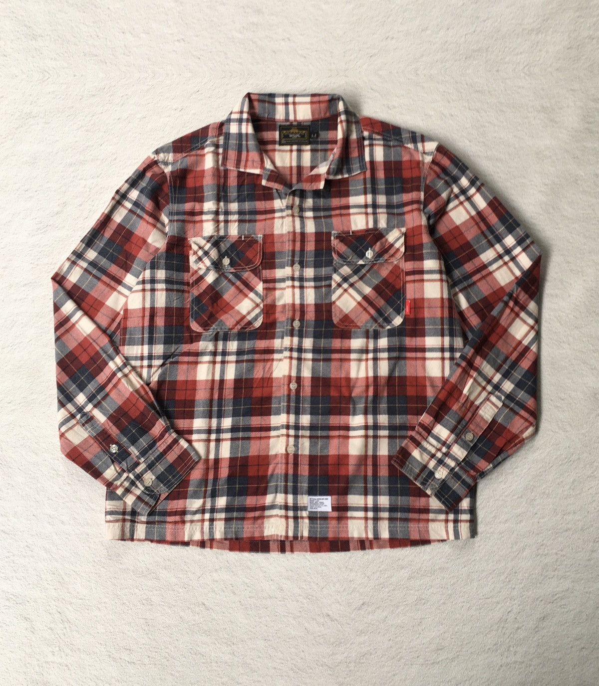 wtaps X BAPE JUNGLE L/S ジャングルシャツ wtaps X BAPE JUNGLE L/S ジャングルシャツMサイズ