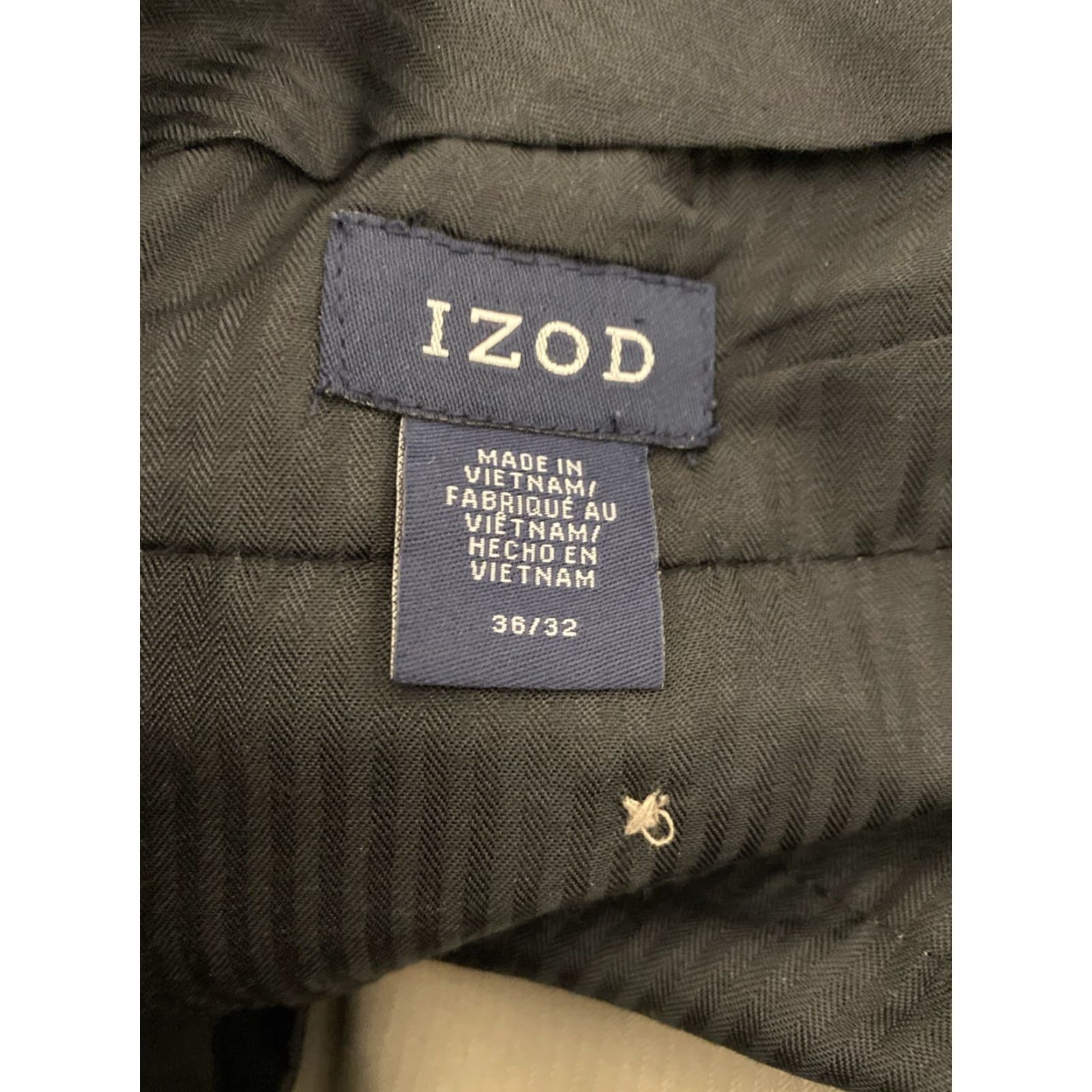 Izod IZOD Men’s Performance Pocket Microfiber Dress Pants 36 Regular Tan Slim Fit 32 Inseam Mens Pants 2010s Size US 36 / EU 52 - 6 Thumbnail