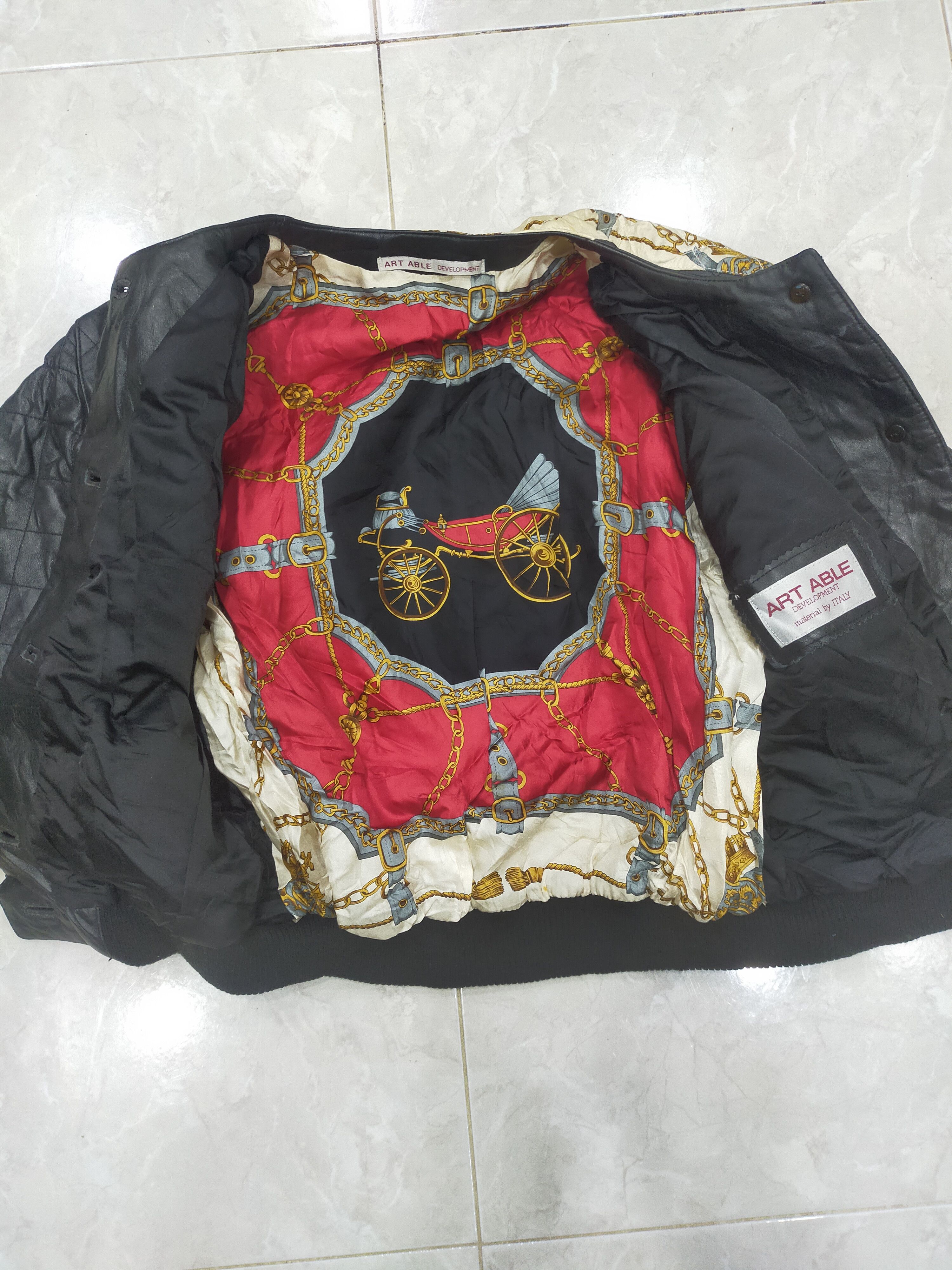 Art Able Leather Jacket