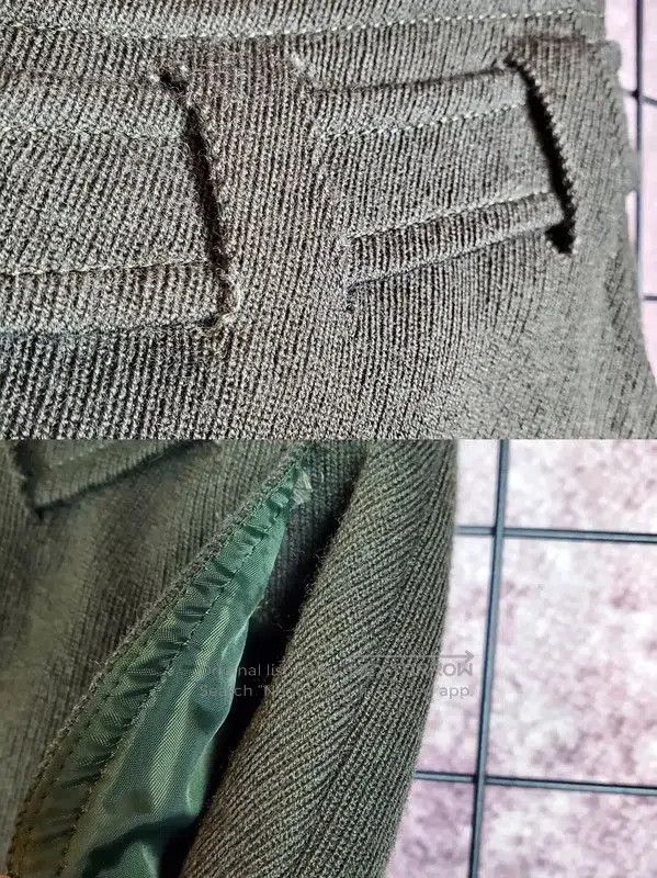 Burberry Burberry Green Wool A-Line Skirt for Spring. Size 23" - 7 Thumbnail