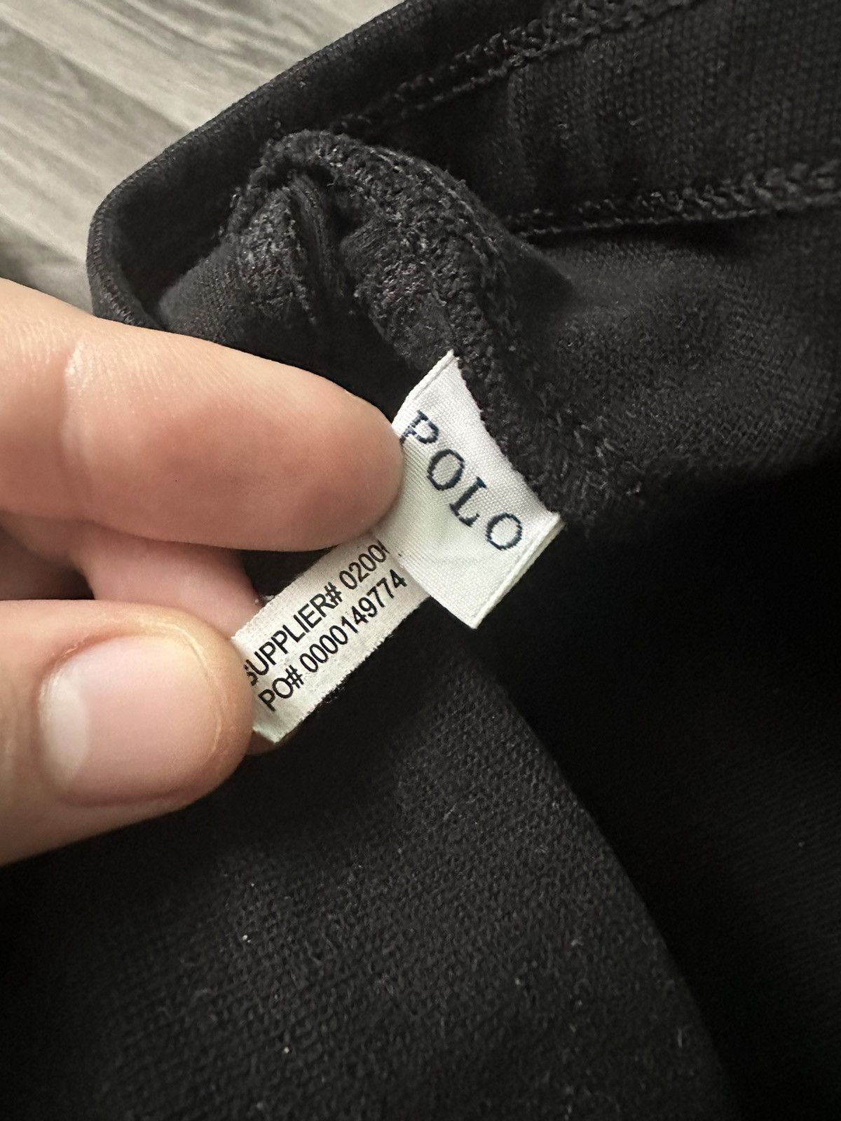 Polo Ralph Lauren Polo Ralph Lauren Black Jogger Sweetpants White pony size M Size US 32 / EU 48 - 8 Thumbnail