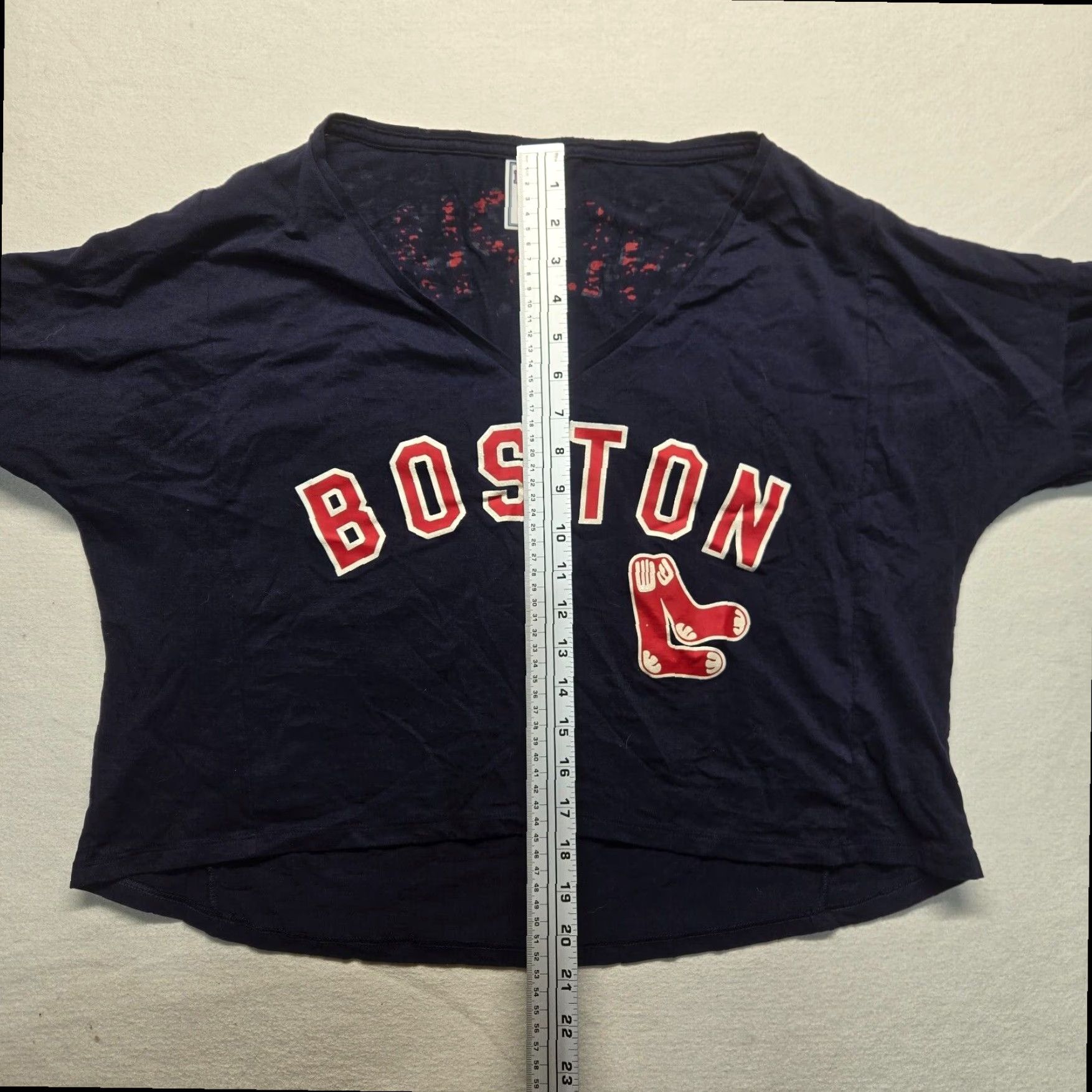 Victoria's Secret Boston Red Sox Crop Top Mens Medium Pink Victoria's Secret Love Shirt Size M / US 6-8 / IT 42-44 - 7 Thumbnail