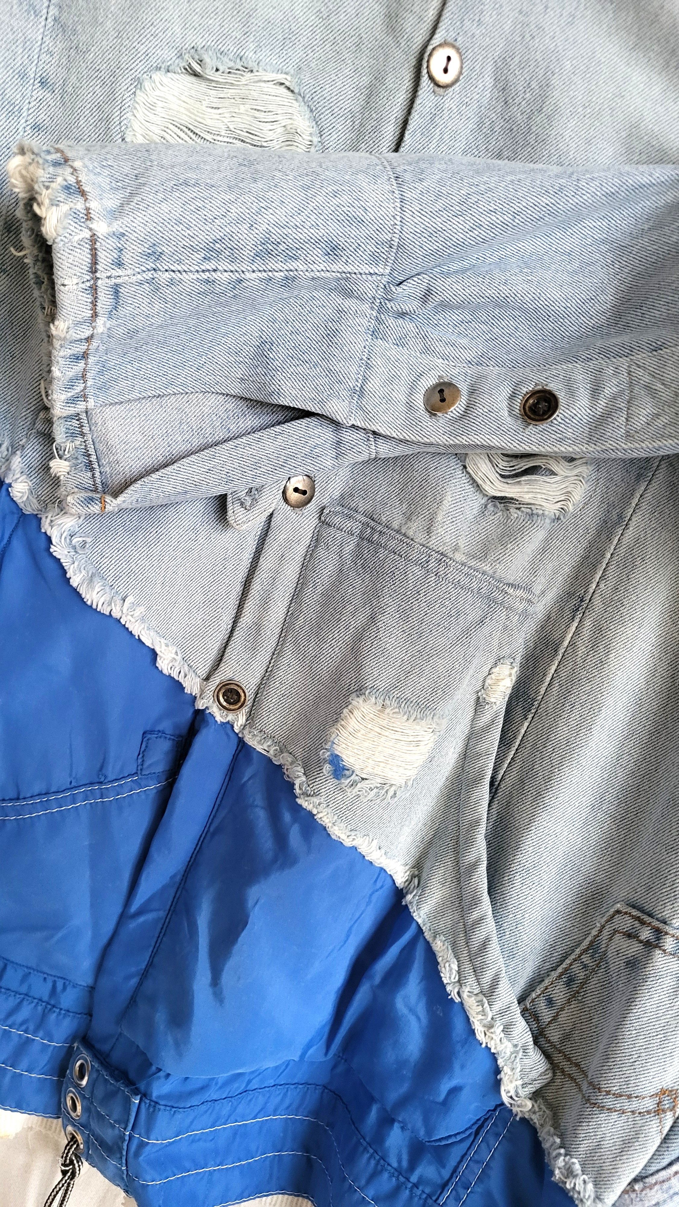 Greg Lauren GREG LAUREN 50/50 Denim Blue Birdwell Studio Denim Shirt Size US M / EU 48-50 / 2 - 5 Thumbnail