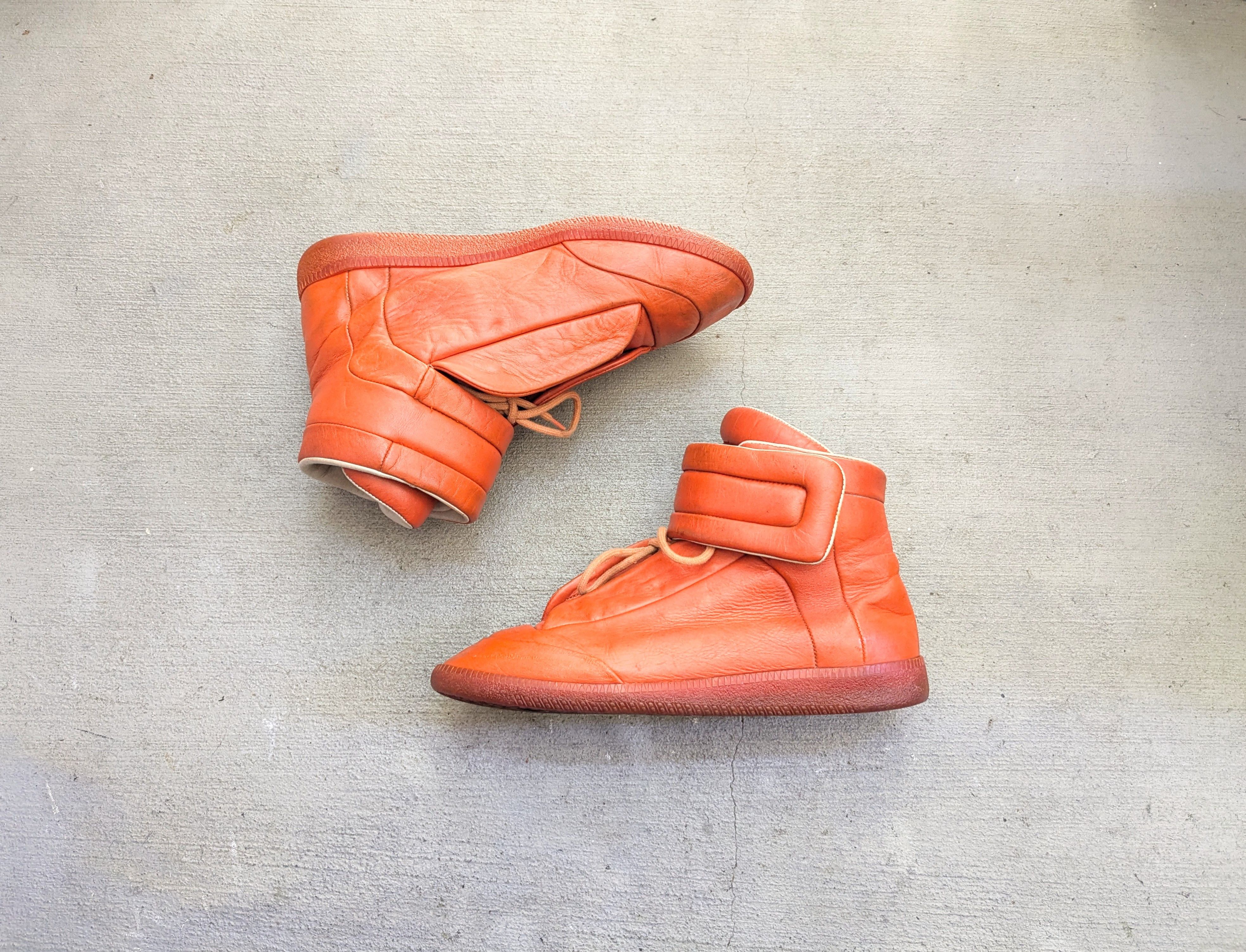Margiela Future Orange Margiela Sneakers Maison Margiela Maison 