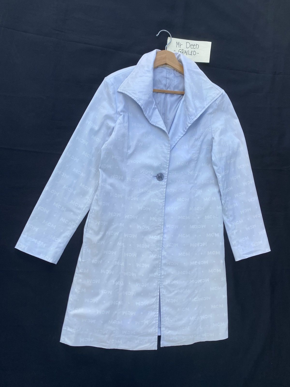 MCM Rare Vintage MCM Monogram Logos Long Coat Size M / US 6-8 / IT 42-44 - 2 Thumbnail