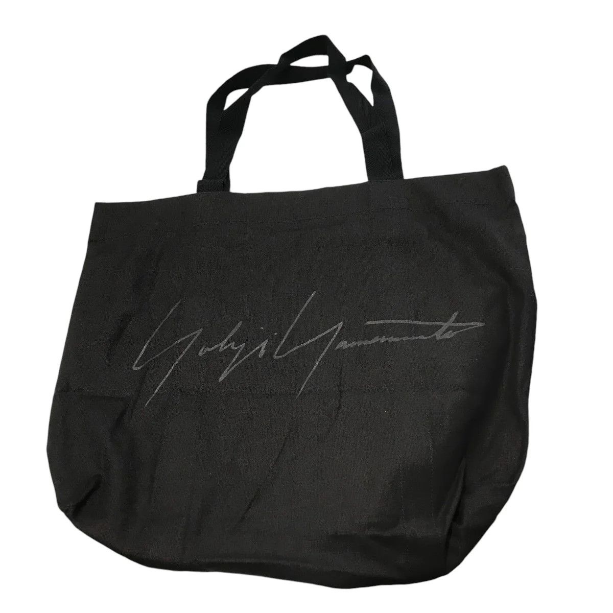 Yohji Yamamoto YOHJI YAMAMOTO signature logo tote bag Size ONE SIZE - 1 Thumbnail