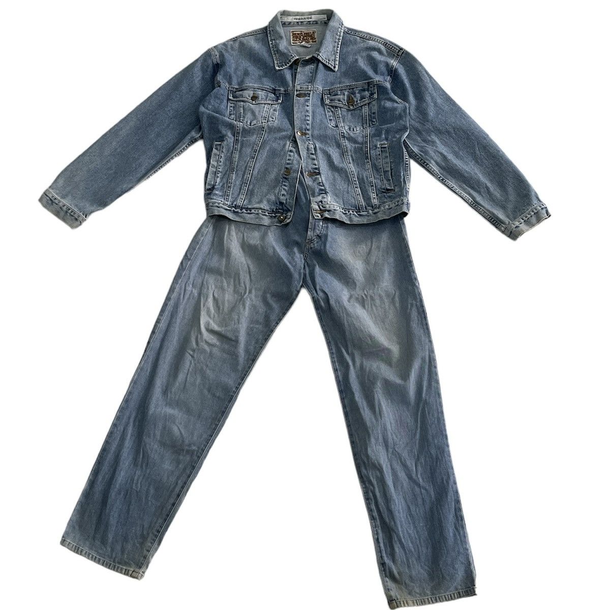 Marithe + Francois Girbaud Marithe Francois Girbaud Denim Set Size US L / EU 52-54 / 3 - 1 Thumbnail