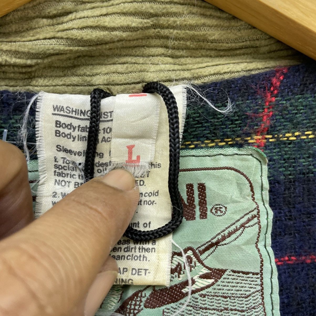 Barbour 💥Vintage 80s Pharhani country and leisure Waxed Jacket Size US L / EU 52-54 / 3 - 16 Thumbnail