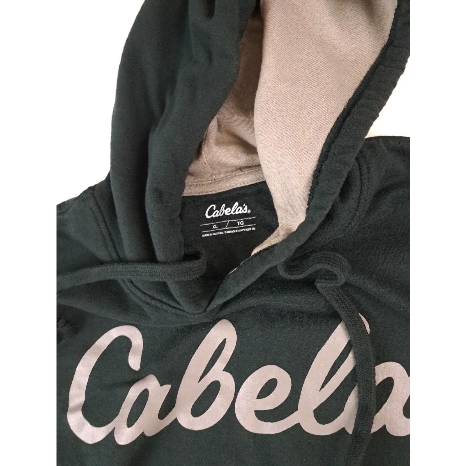 Vintage VINTAGE Cabela's Sweatshirt Hoodie Pullover Hooded Black 2XL Unisex Adults Sweatshirt Mens Womens Size US XXL / EU 58 / 5 - 2 Thumbnail