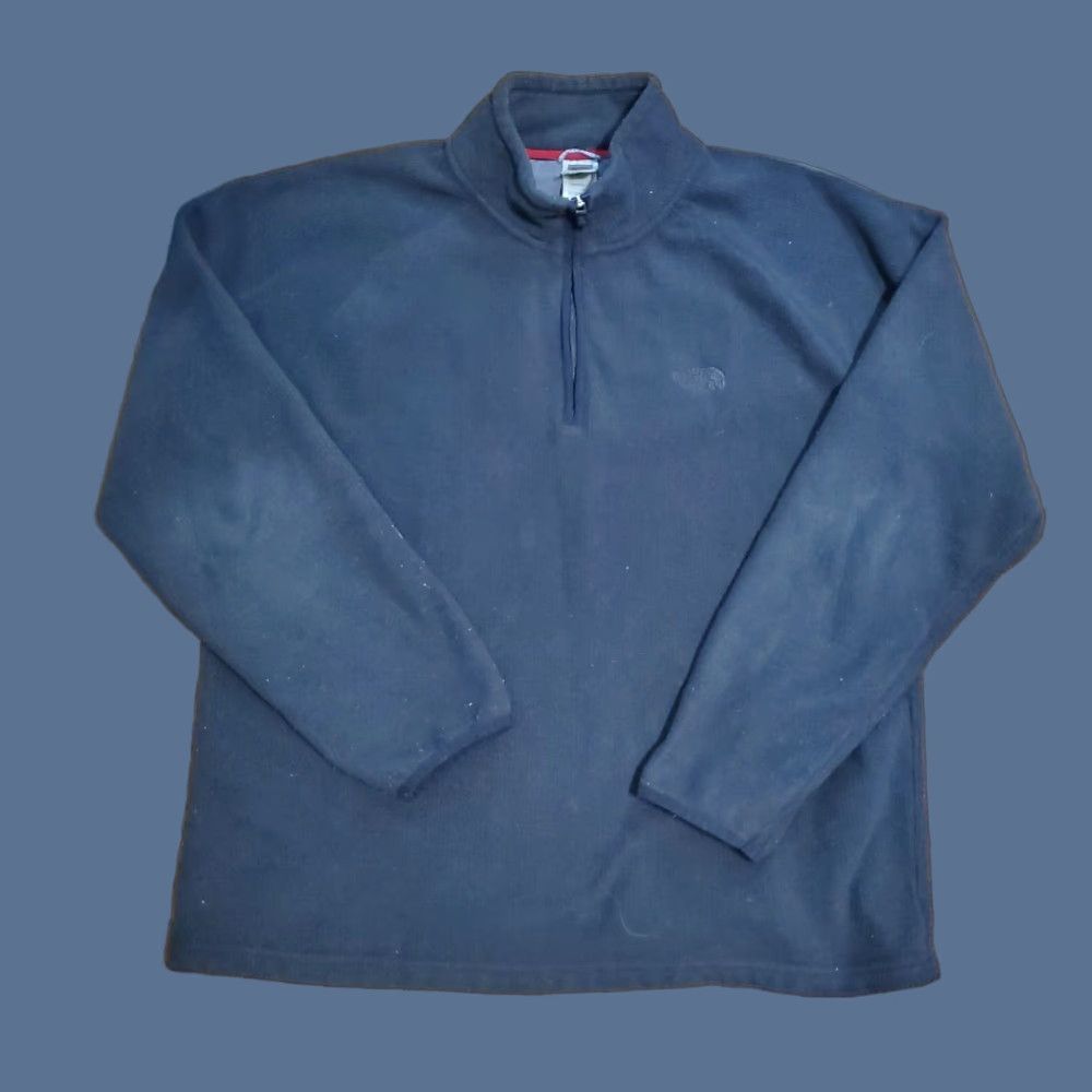 The North Face The North Face Pullover Fleece 1/4 Zip Black Jacket Men L Size US L / EU 52-54 / 3 - 1 Thumbnail
