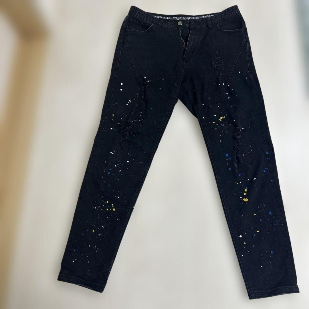 Number (N)ine Number Nine Grunge Denim AW 2001 Black | Grailed