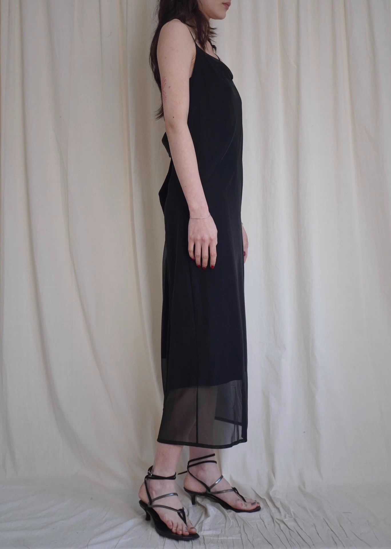 Yohji Yamamoto Yohji Yamamoto Noir 2000SS Structured Cami Dress Size 3 Size L / US 10 / IT 46 - 3 Thumbnail