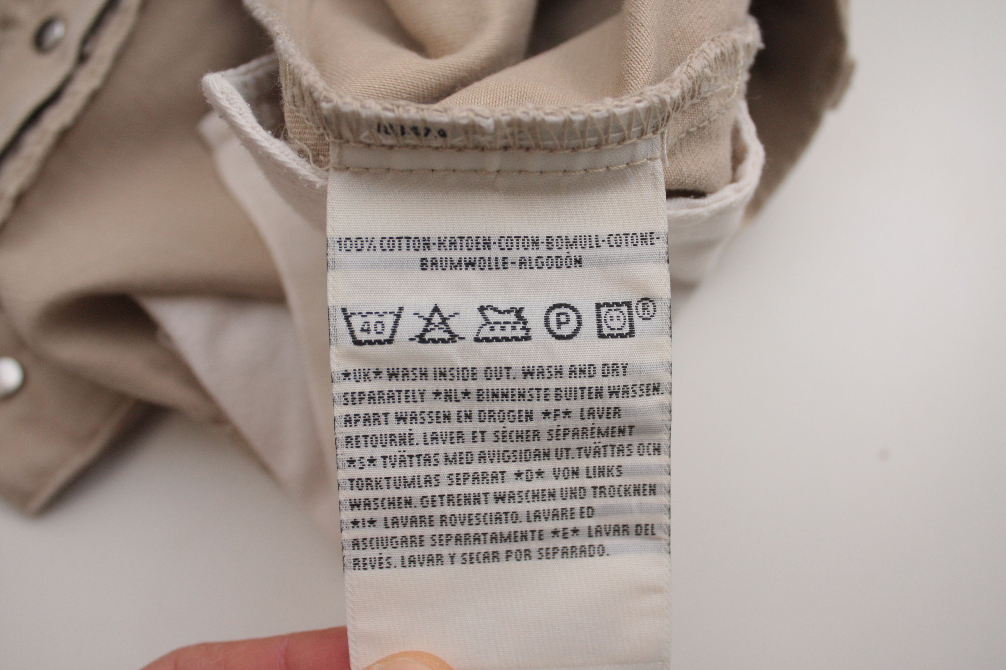 Levi's Vintage Clothing Levi's 551 Vintage Beige Denim Jeans W32L32 Size US 32 / EU 48 - 7 Thumbnail
